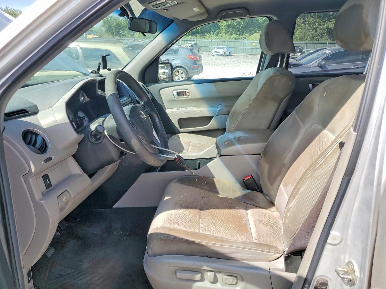 2012 Honda Pilot Ex Silver vin: 5FNYF4H44CB012786