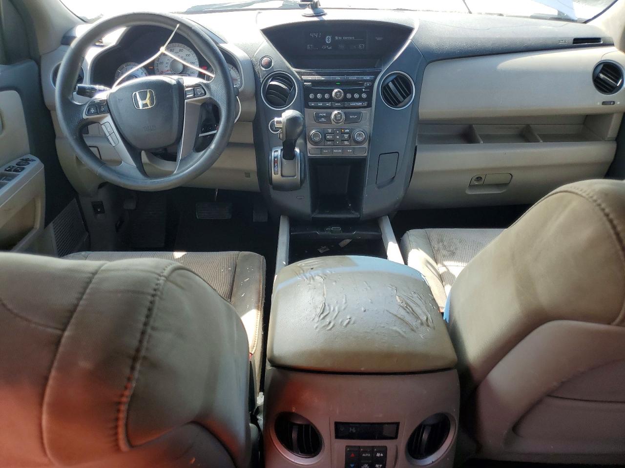2012 Honda Pilot Ex Silver vin: 5FNYF4H44CB012786