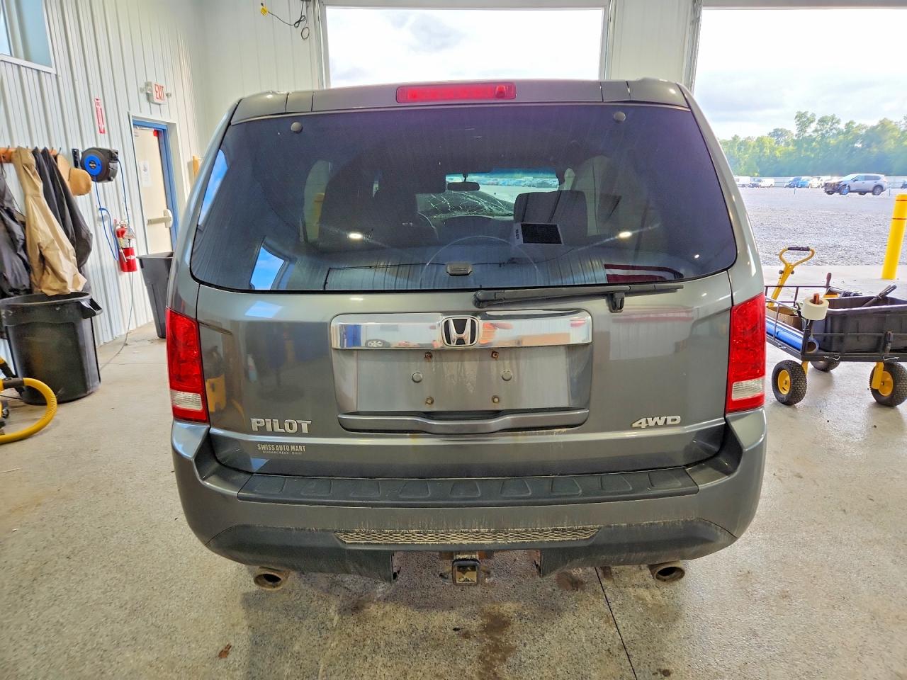 2012 Honda Pilot Ex Gray vin: 5FNYF4H44CB044556