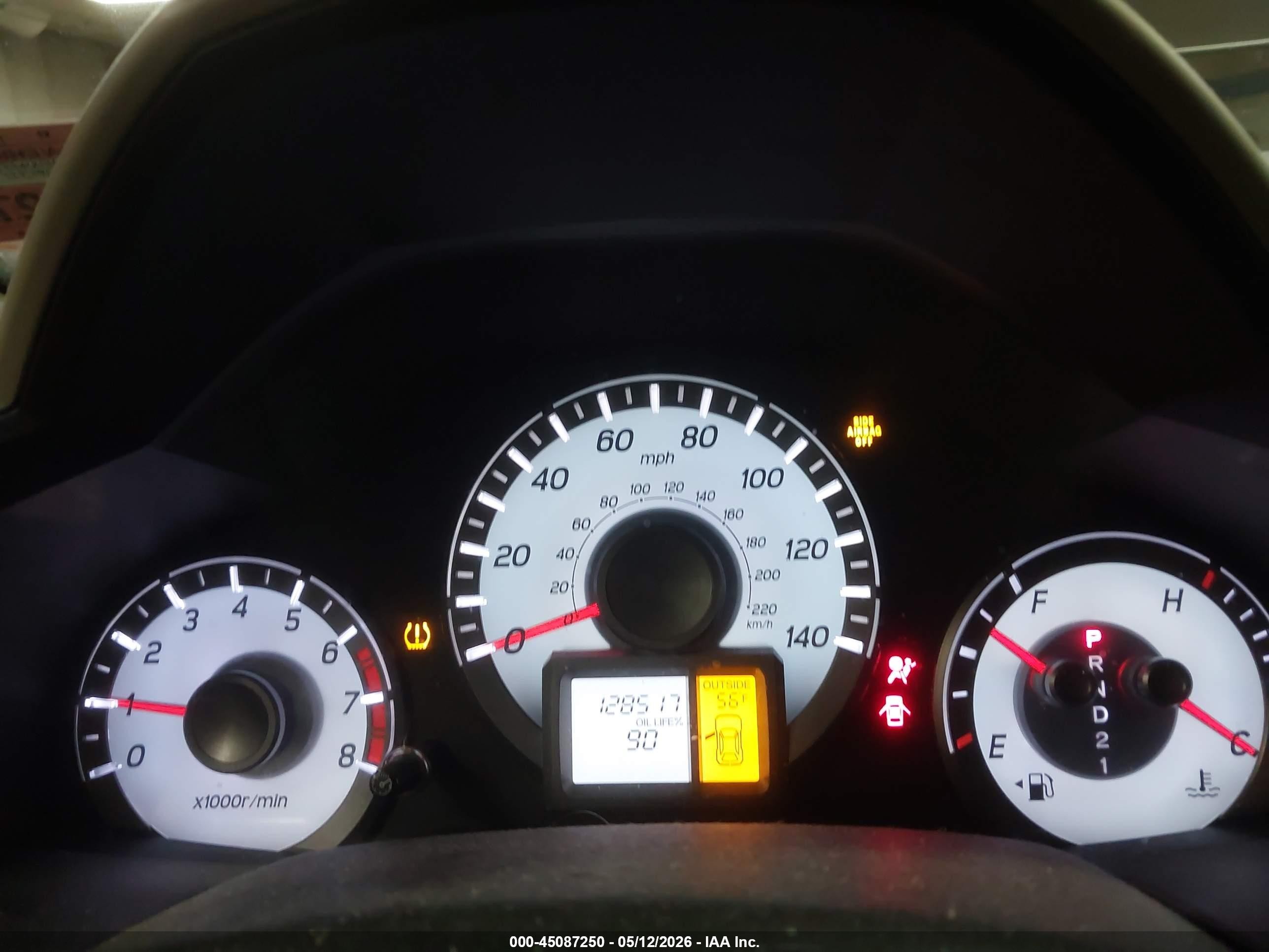 2012 Honda Pilot Ex Gray vin: 5FNYF4H44CB082711