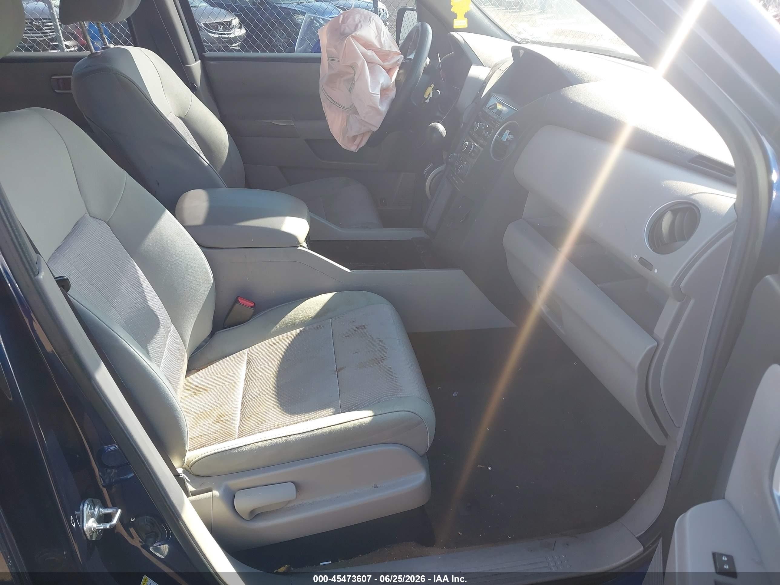 2013 Honda Pilot Ex Синий vin: 5FNYF4H44DB030240