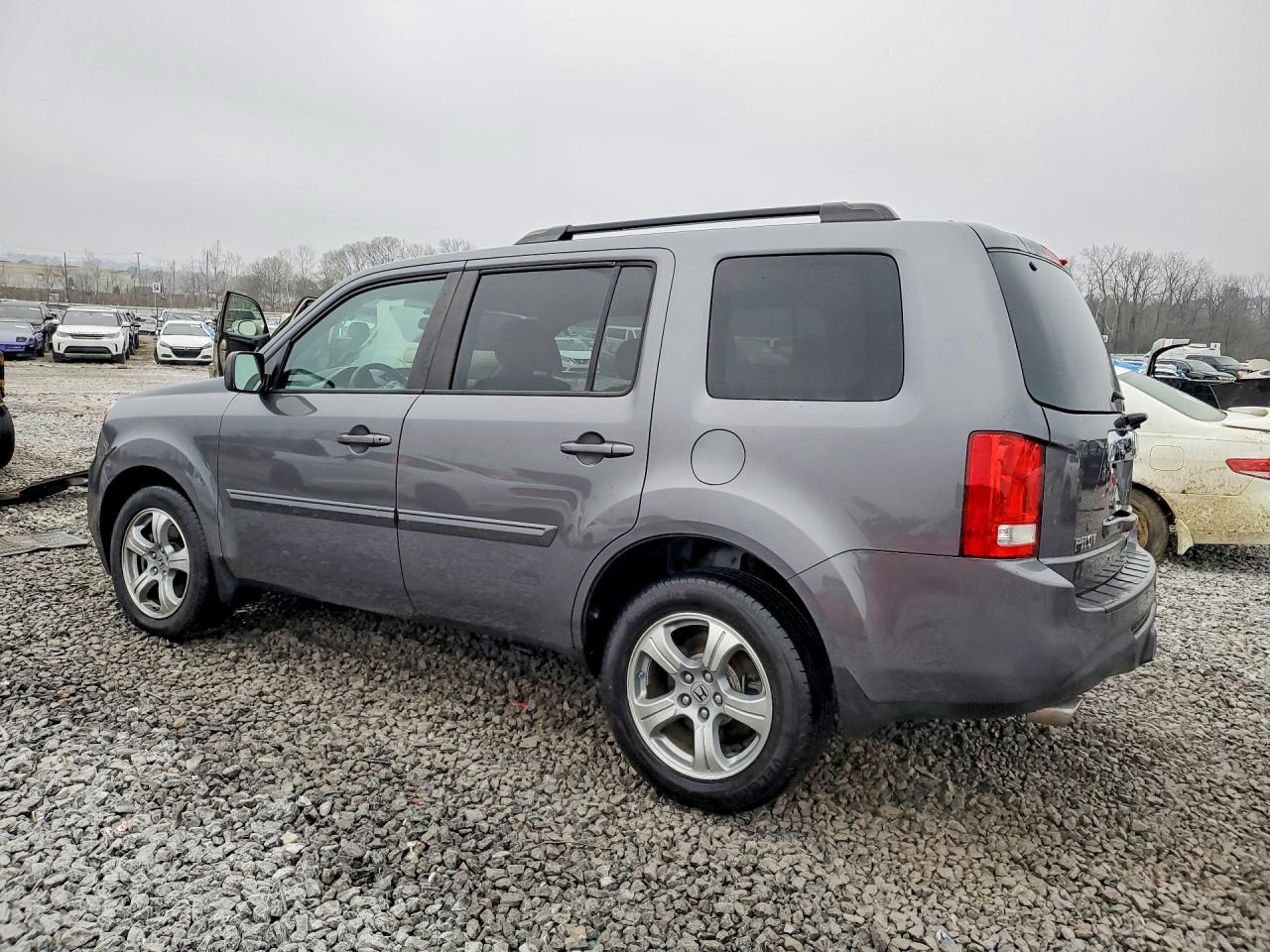 2015 Honda Pilot Ex Серый vin: 5FNYF4H44FB005471