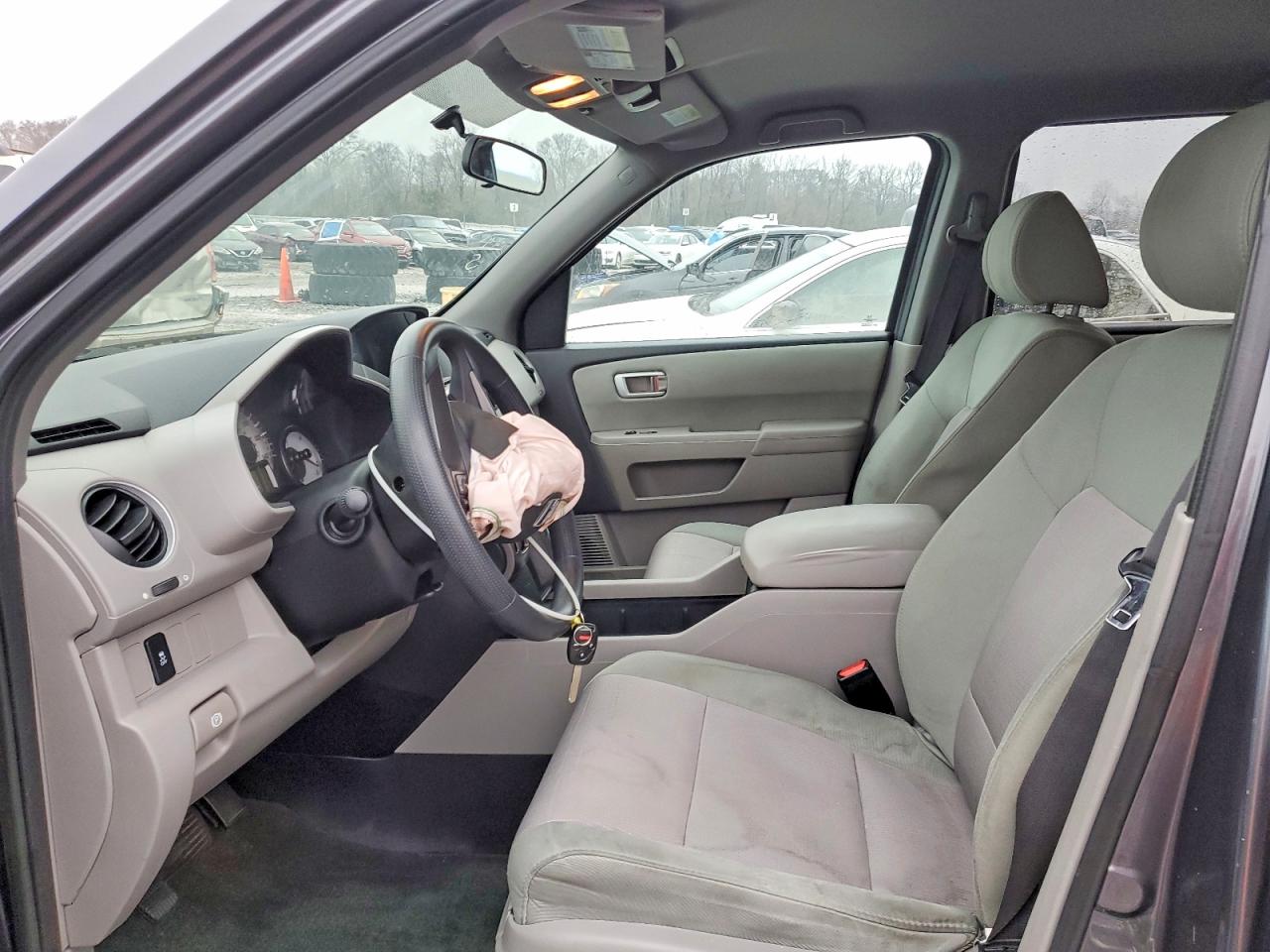 2015 Honda Pilot Ex Серый vin: 5FNYF4H44FB005471