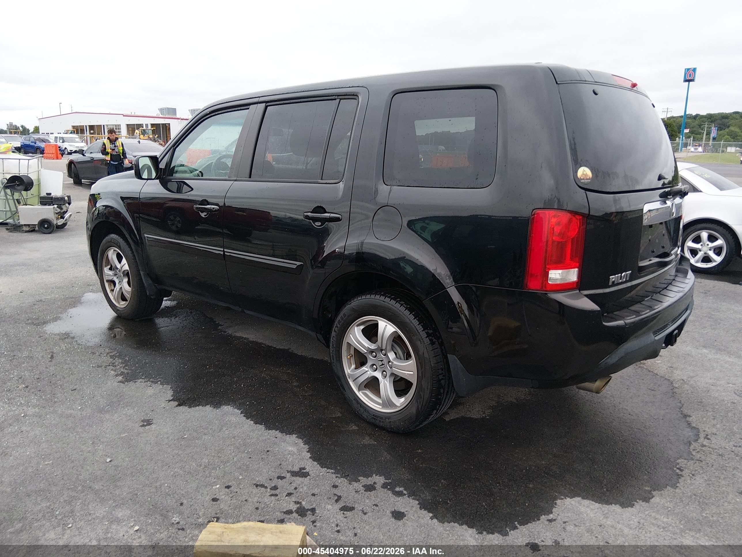 2015 Honda Pilot Ex Black vin: 5FNYF4H44FB012873