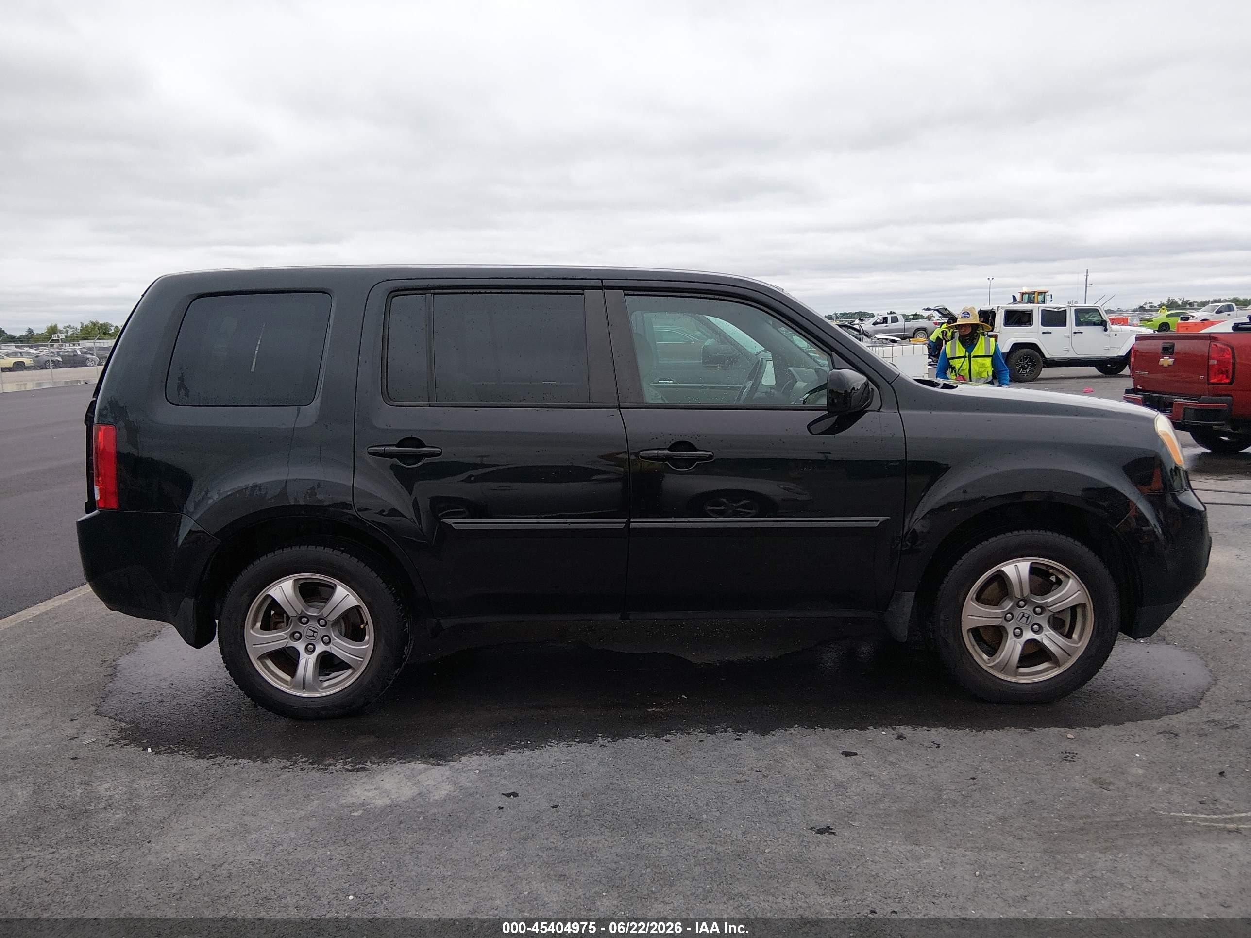 2015 Honda Pilot Ex Black vin: 5FNYF4H44FB012873