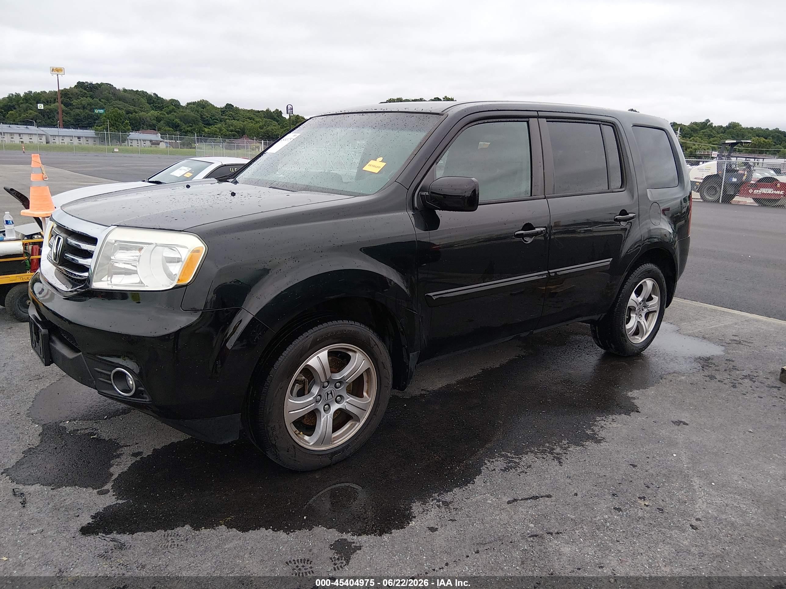 2015 Honda Pilot Ex Black vin: 5FNYF4H44FB012873