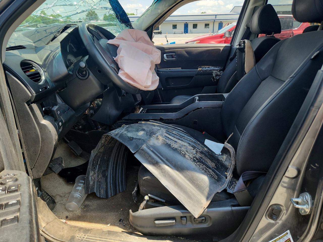 2010 Honda Pilot Ex Charcoal vin: 5FNYF4H45AB019131