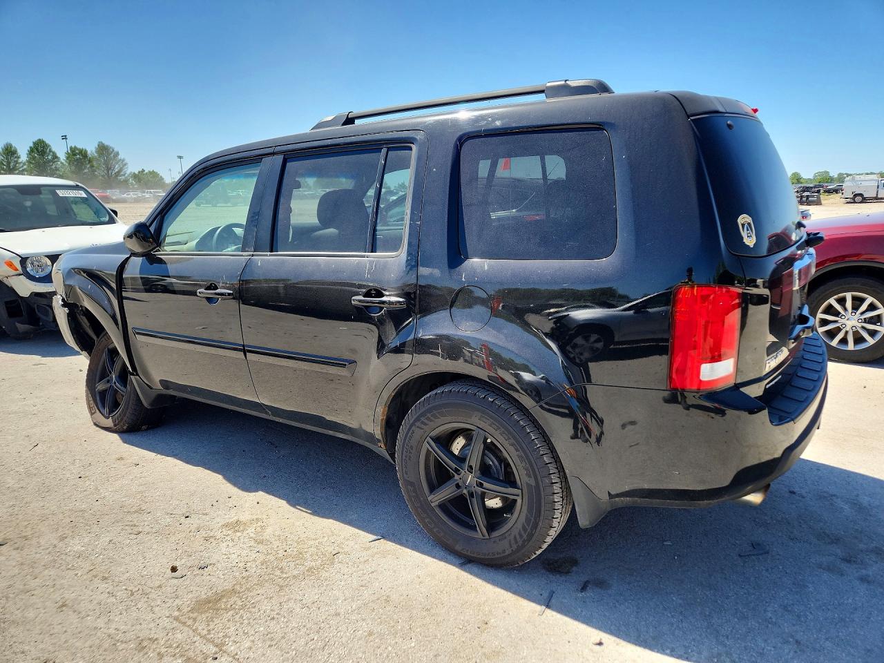 2010 Honda Pilot Ex Black vin: 5FNYF4H45AB037273