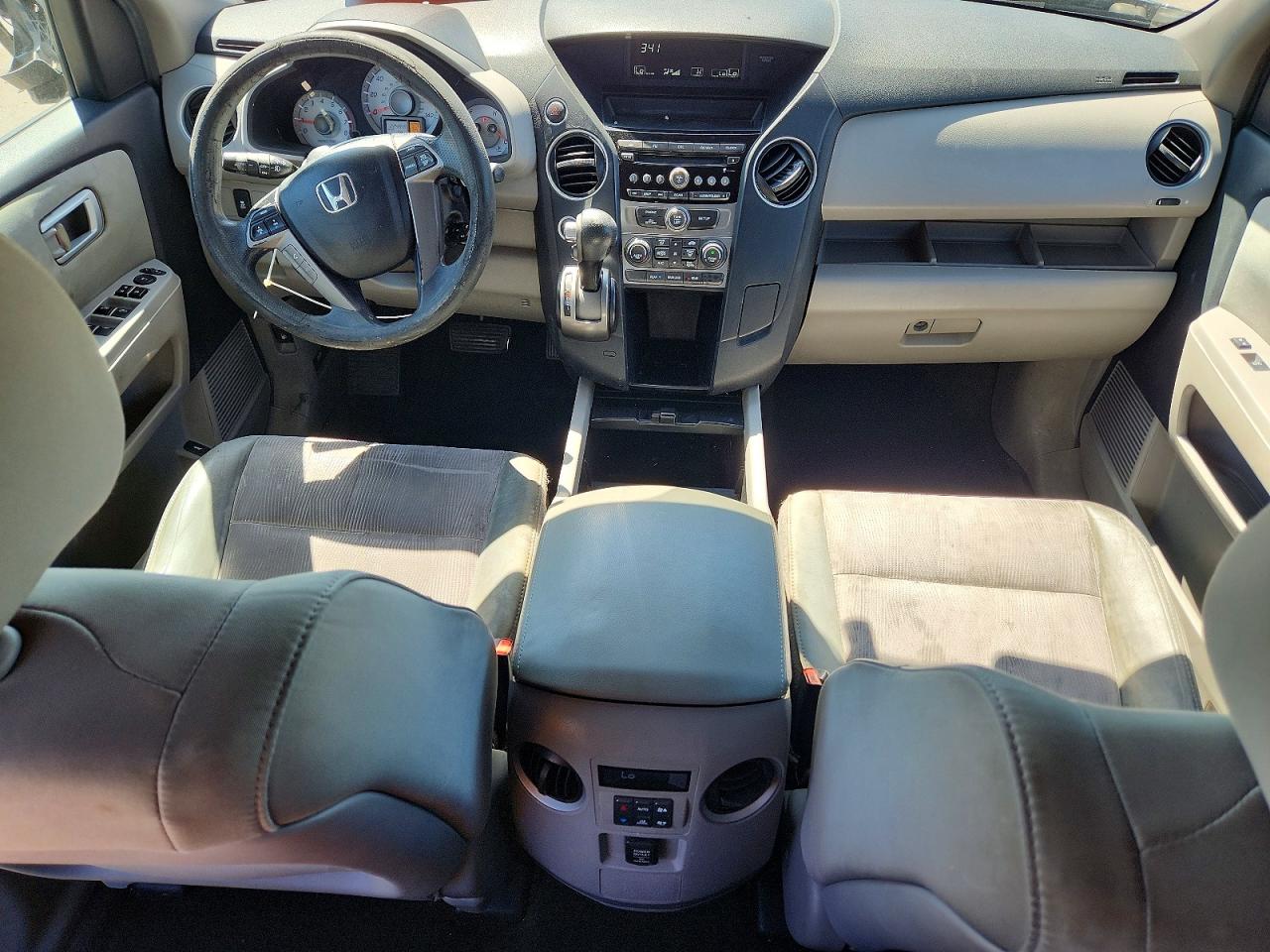 2012 Honda Pilot Ex Blue vin: 5FNYF4H45CB009704