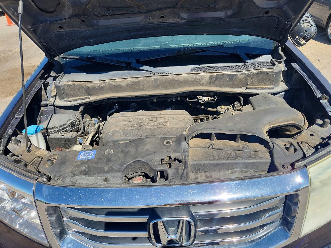 2012 Honda Pilot Ex Blue vin: 5FNYF4H45CB009704