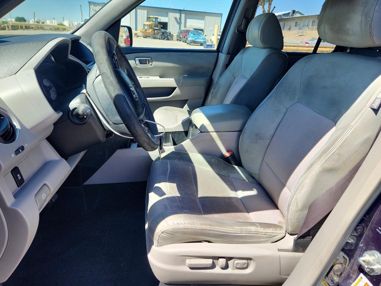2012 Honda Pilot Ex Blue vin: 5FNYF4H45CB009704