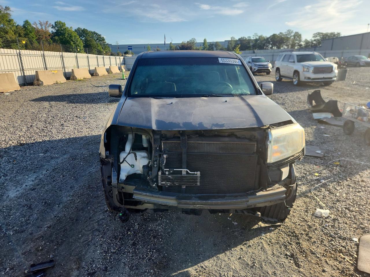 2012 Honda Pilot Ex Gray vin: 5FNYF4H45CB060488