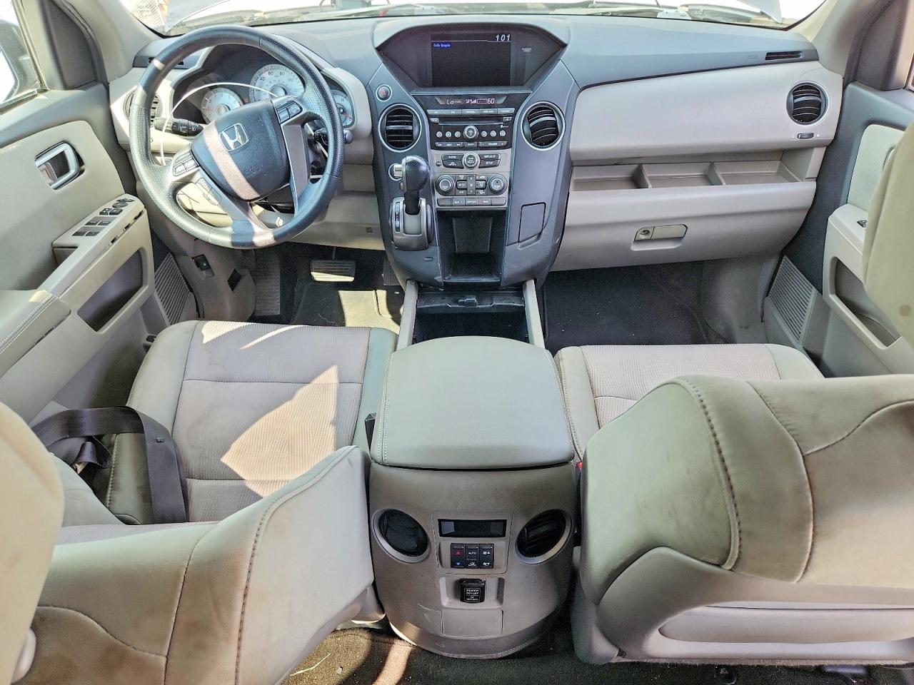 2013 Honda Pilot Ex Gray vin: 5FNYF4H45DB015326
