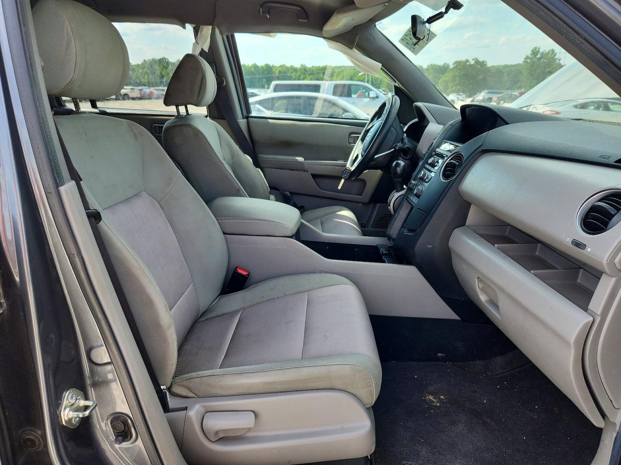 2013 Honda Pilot Ex Gray vin: 5FNYF4H45DB015326