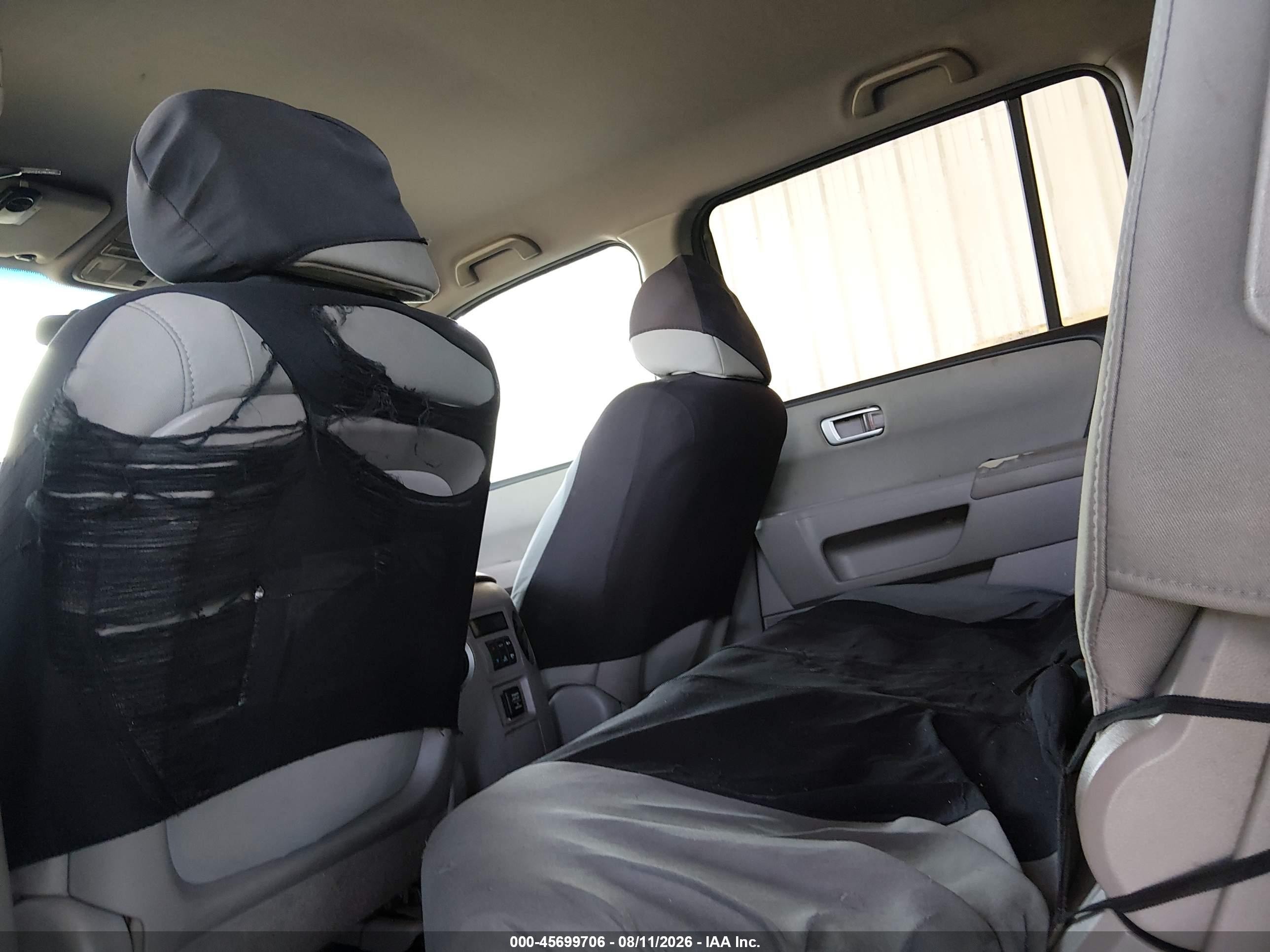 2013 Honda Pilot Ex Серый vin: 5FNYF4H45DB053042