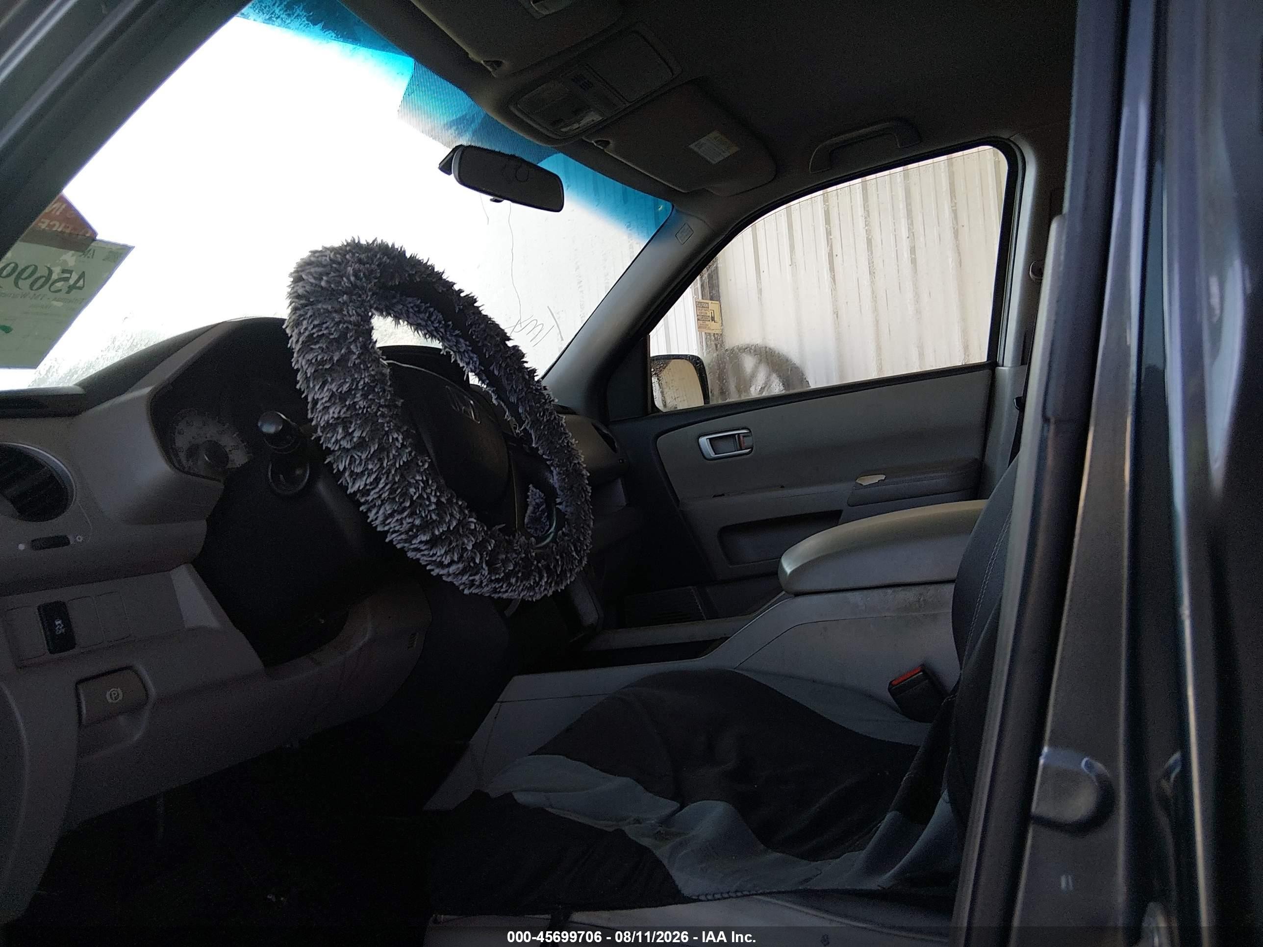 2013 Honda Pilot Ex Серый vin: 5FNYF4H45DB053042