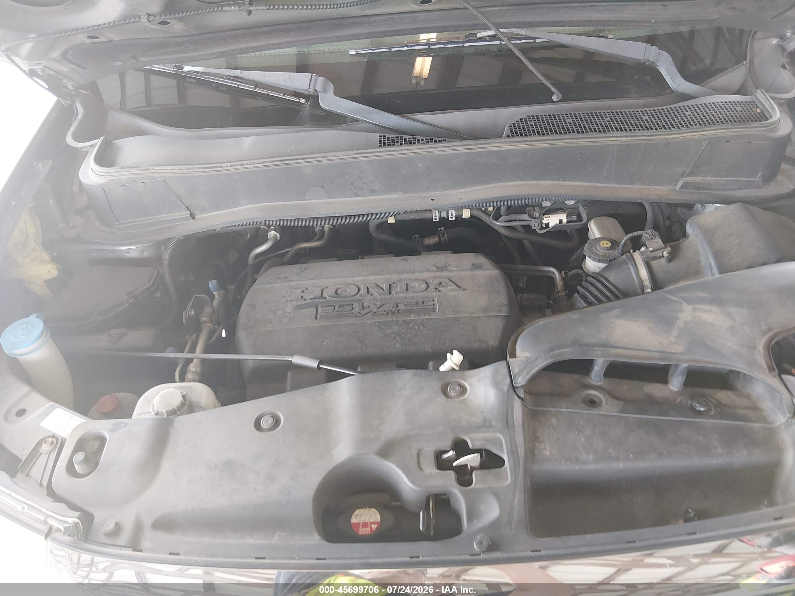 2013 Honda Pilot Ex Серый vin: 5FNYF4H45DB053042