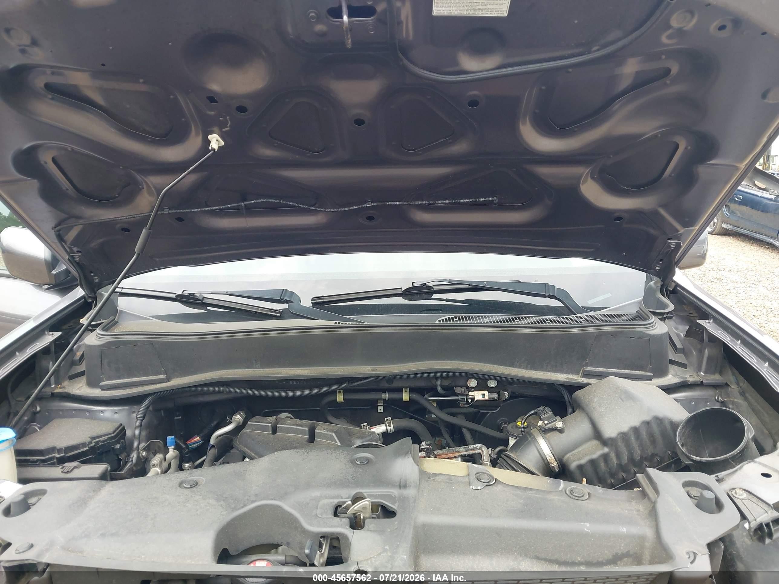 2014 Honda Pilot Ex Серый vin: 5FNYF4H45EB050594