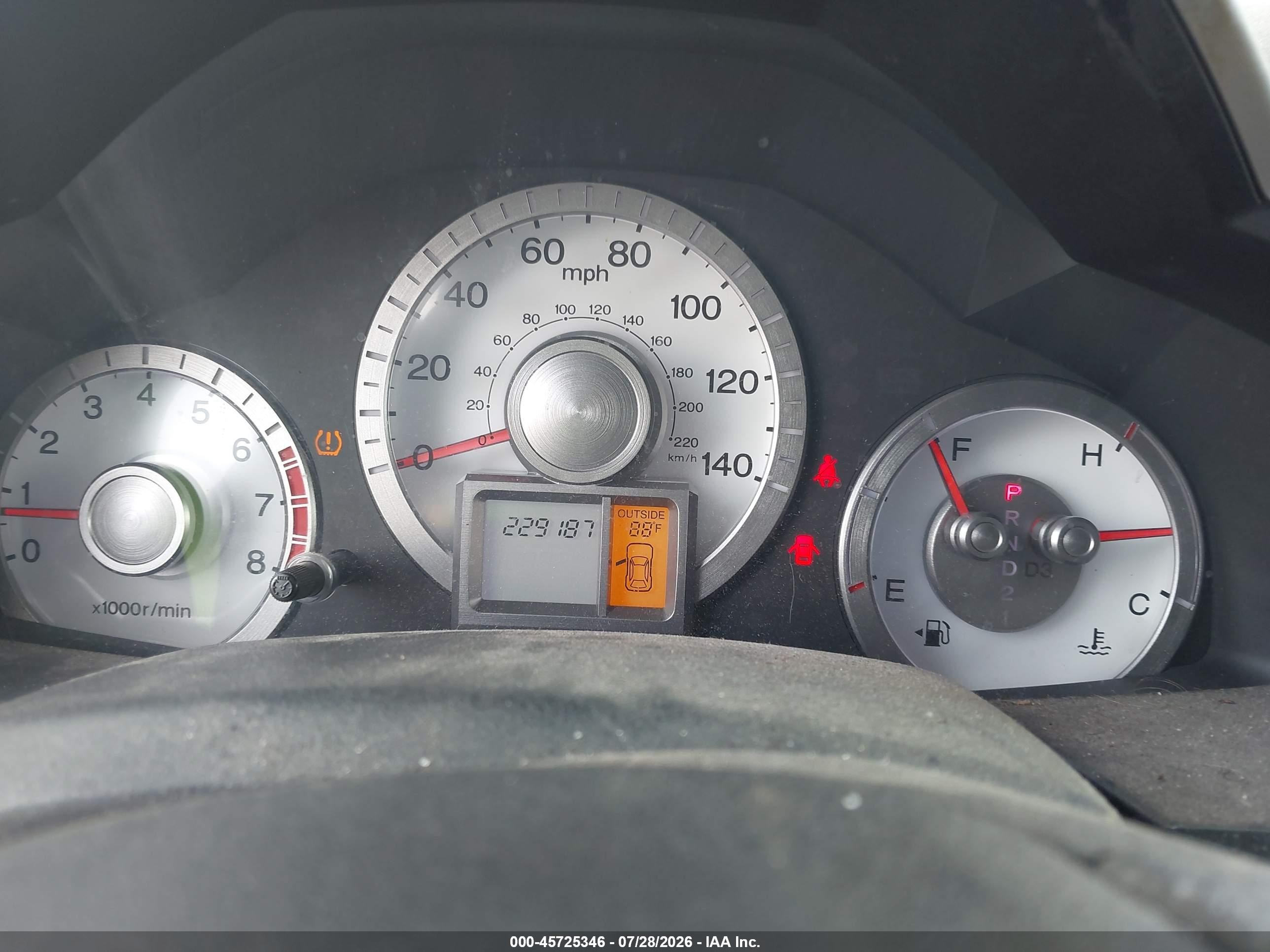 2011 Honda Pilot Ex Серый vin: 5FNYF4H46BB013453