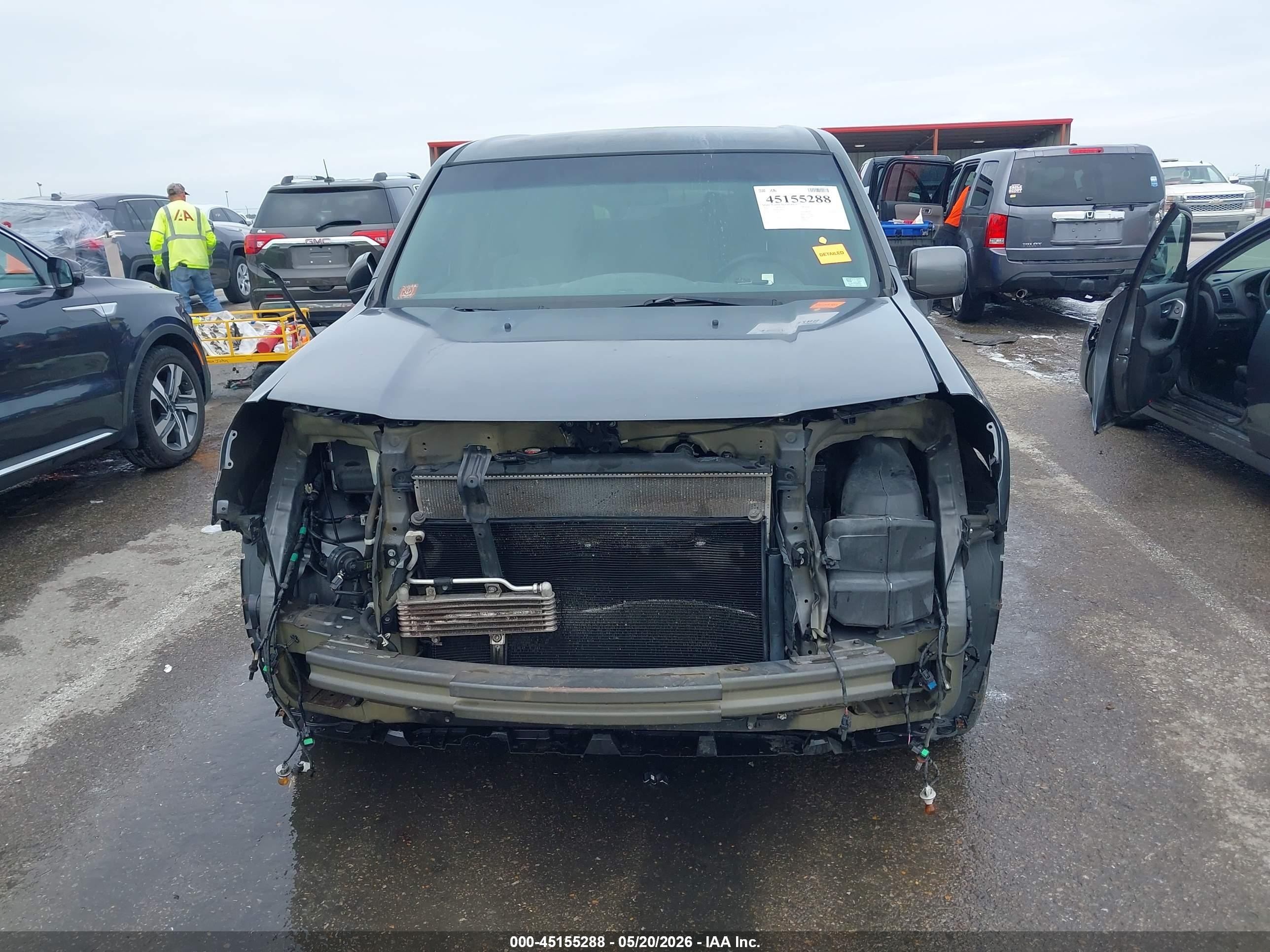 2012 Honda Pilot Ex Серый vin: 5FNYF4H46CB045529