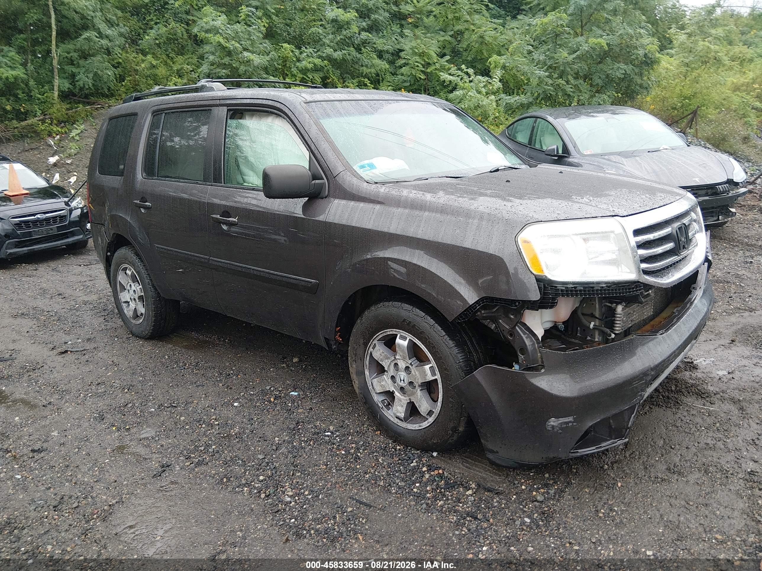 2013 Honda Pilot Ex Black vin: 5FNYF4H46DB058136