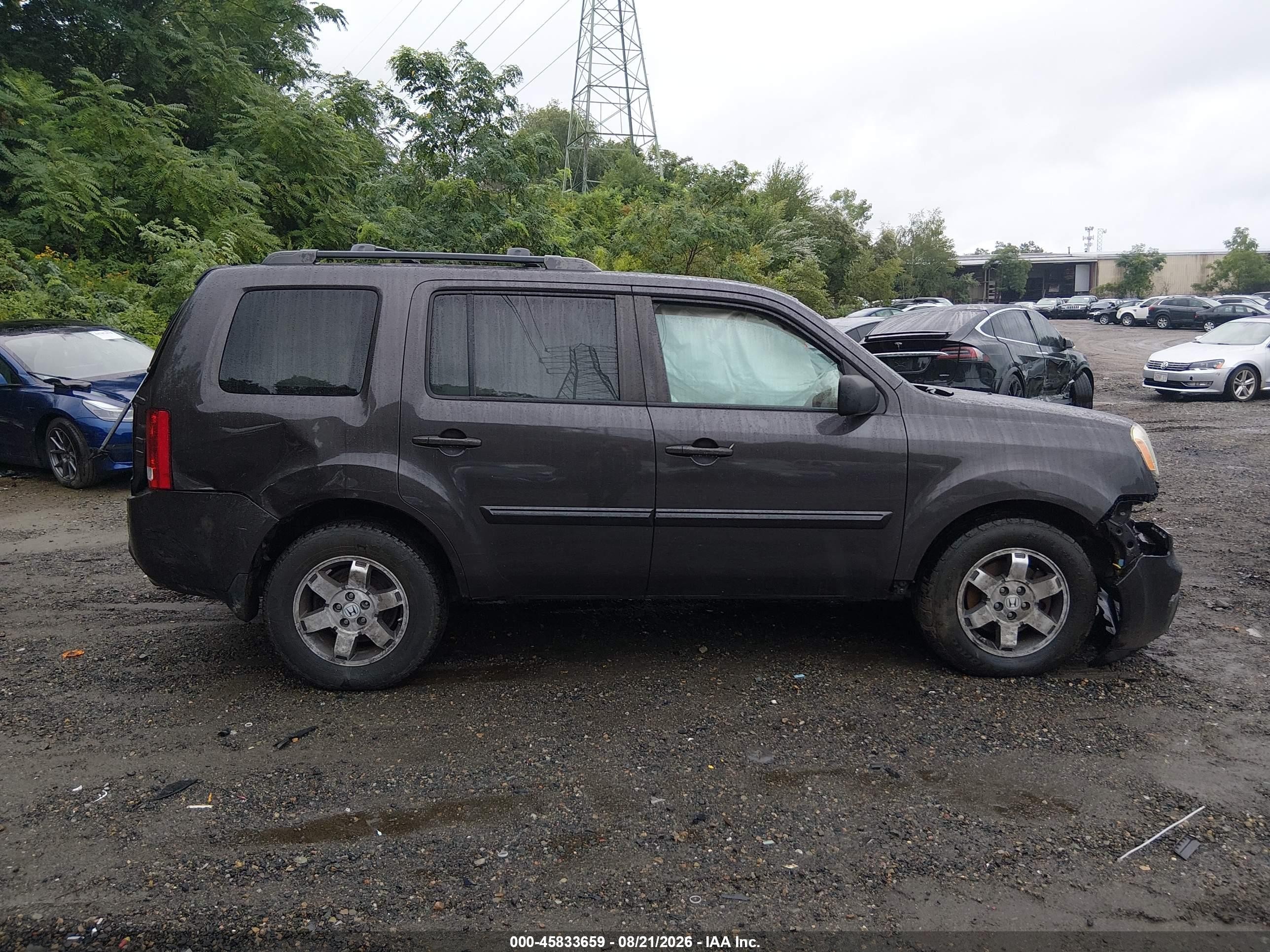 2013 Honda Pilot Ex Black vin: 5FNYF4H46DB058136