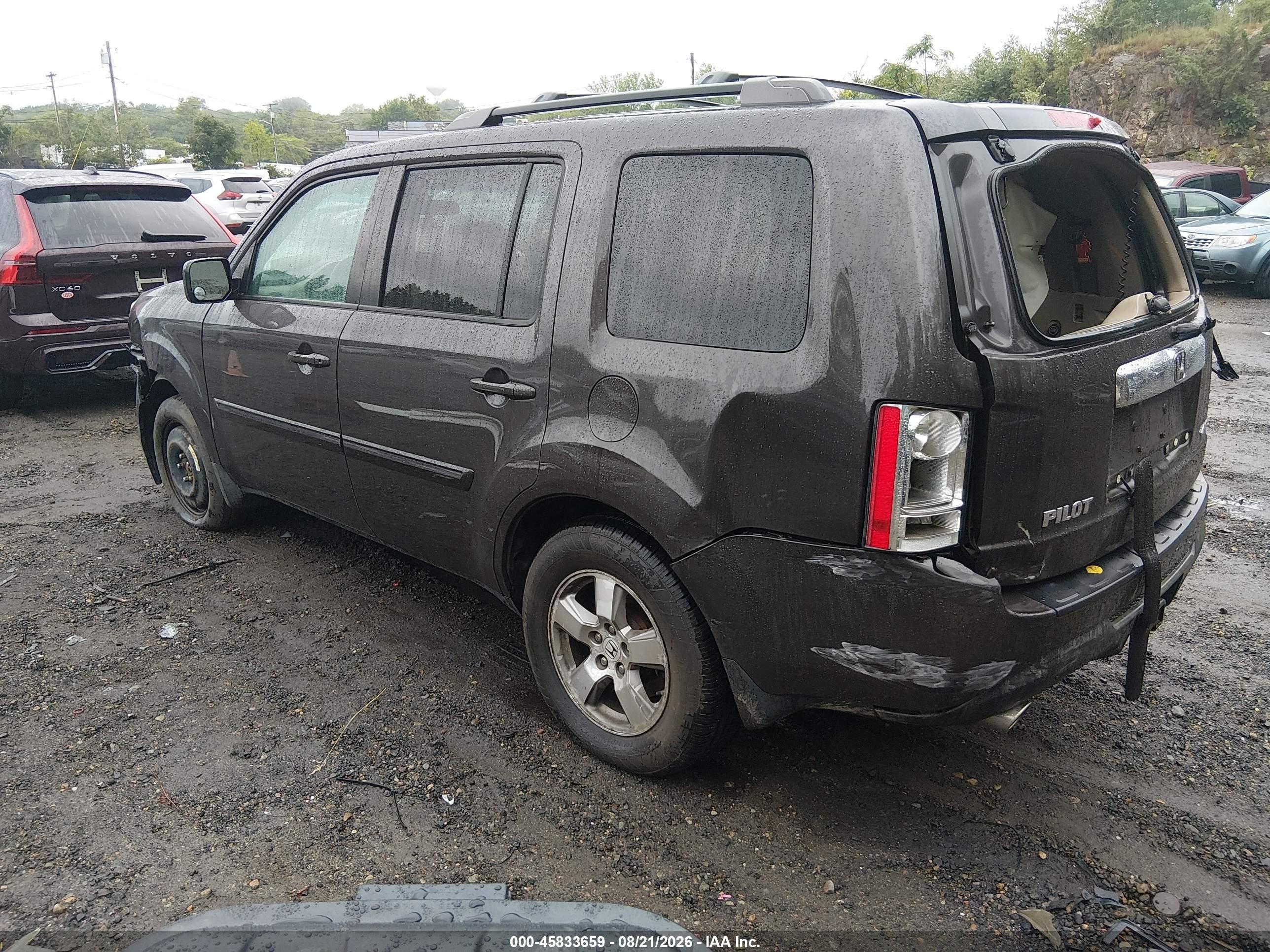 2013 Honda Pilot Ex Black vin: 5FNYF4H46DB058136