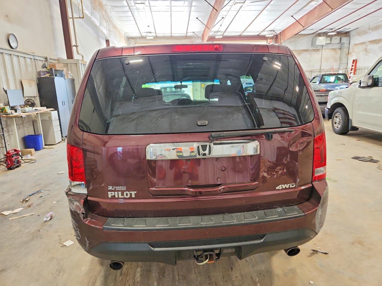 2013 Honda Pilot Ex Purple vin: 5FNYF4H46DB071386