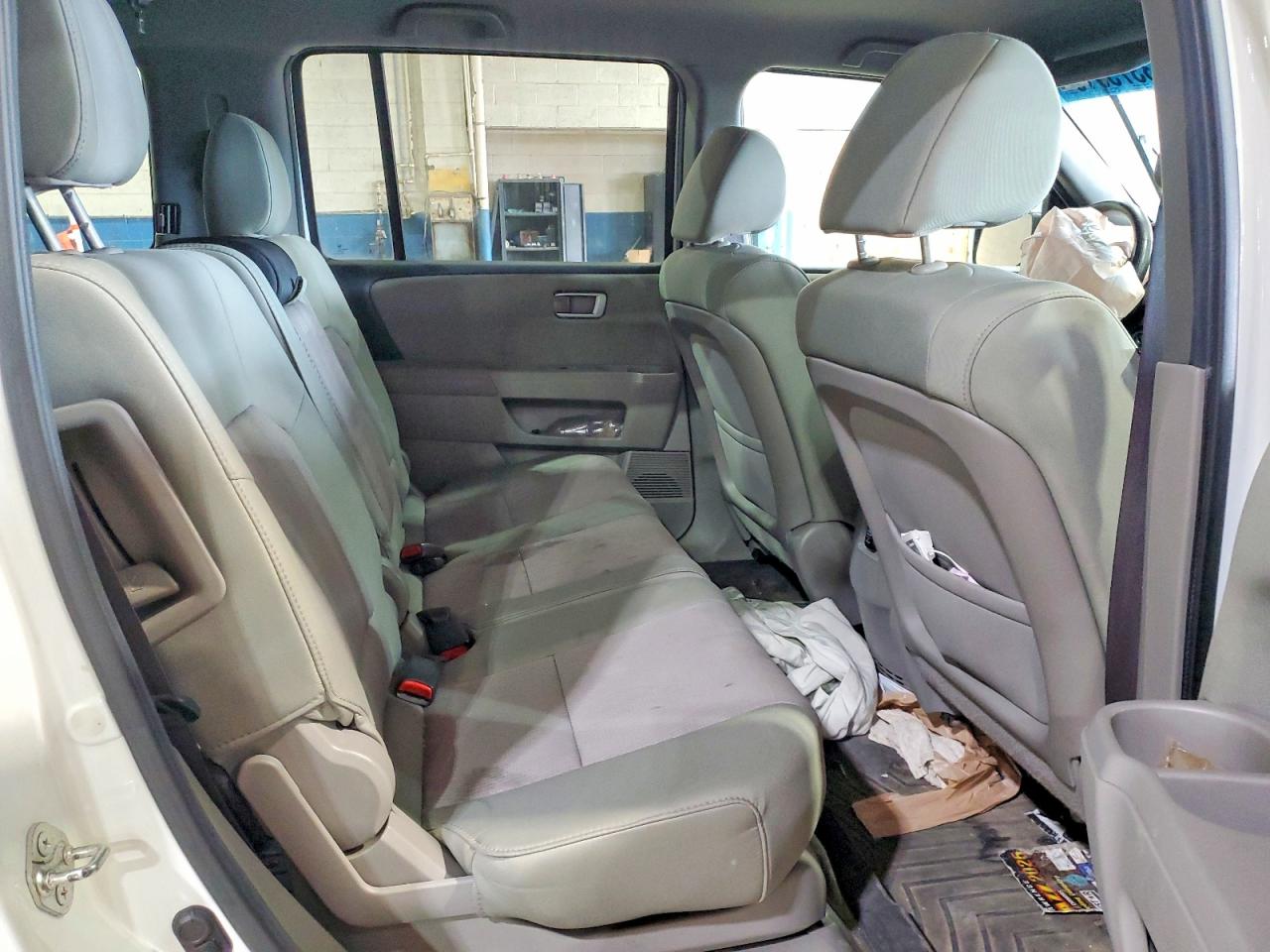2013 Honda Pilot Ex White vin: 5FNYF4H46DB503801