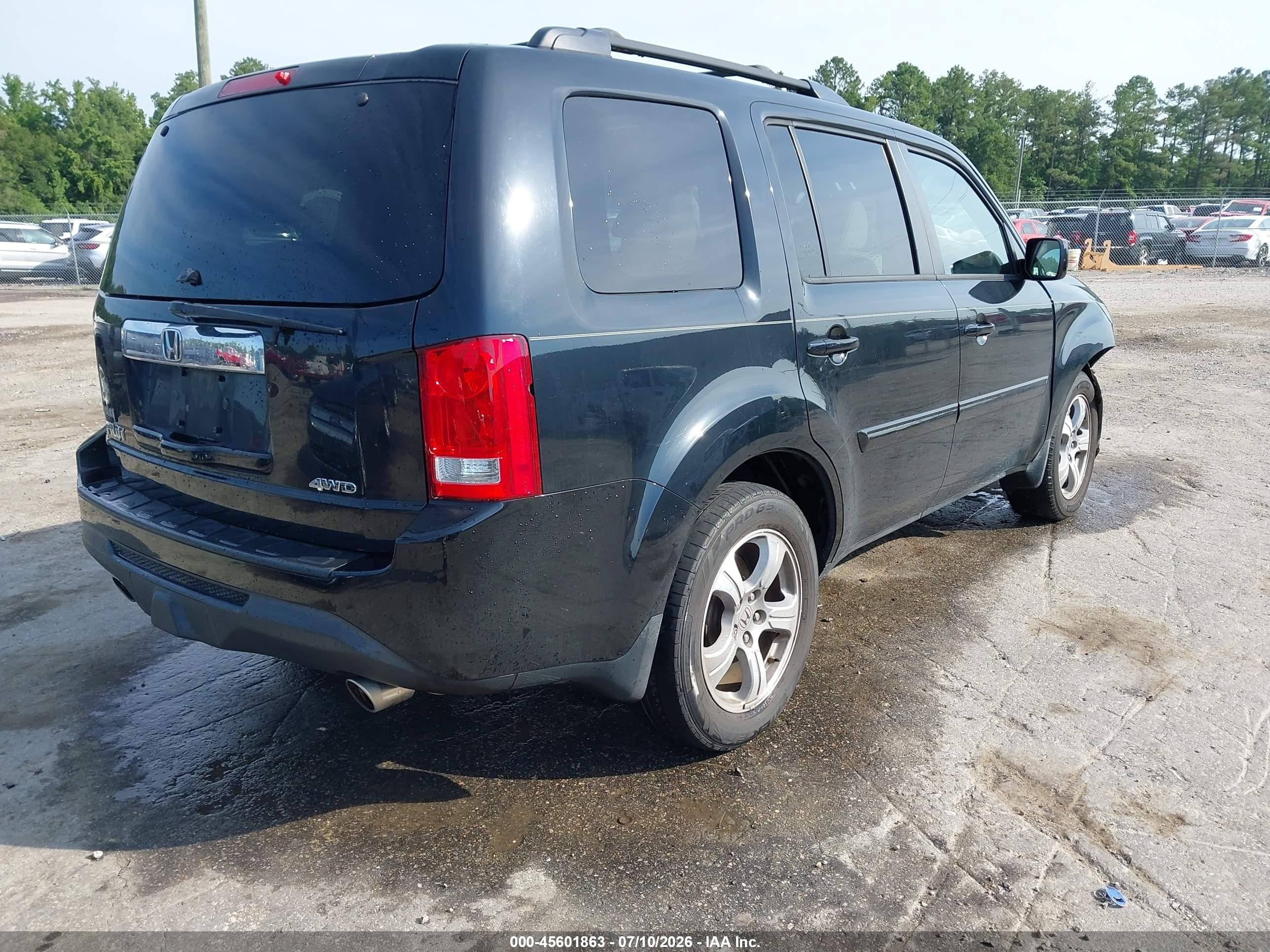 2015 Honda Pilot Ex Black vin: 5FNYF4H46FB005293