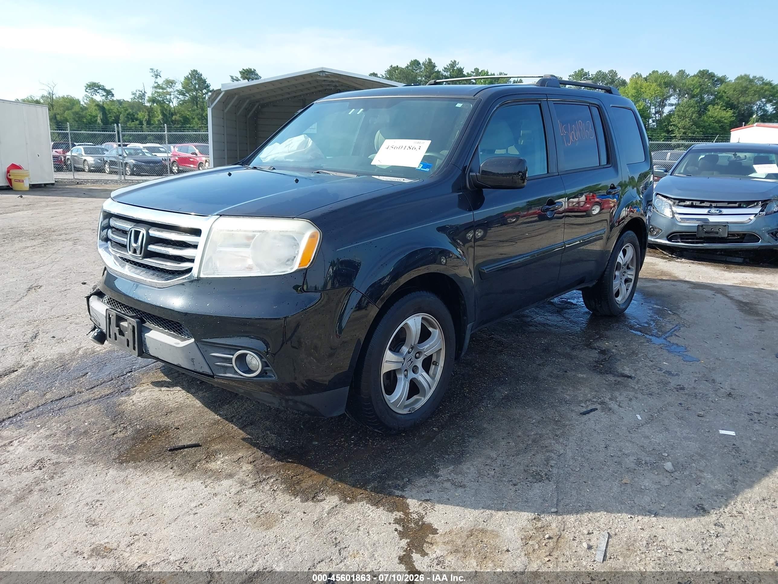 2015 Honda Pilot Ex Black vin: 5FNYF4H46FB005293