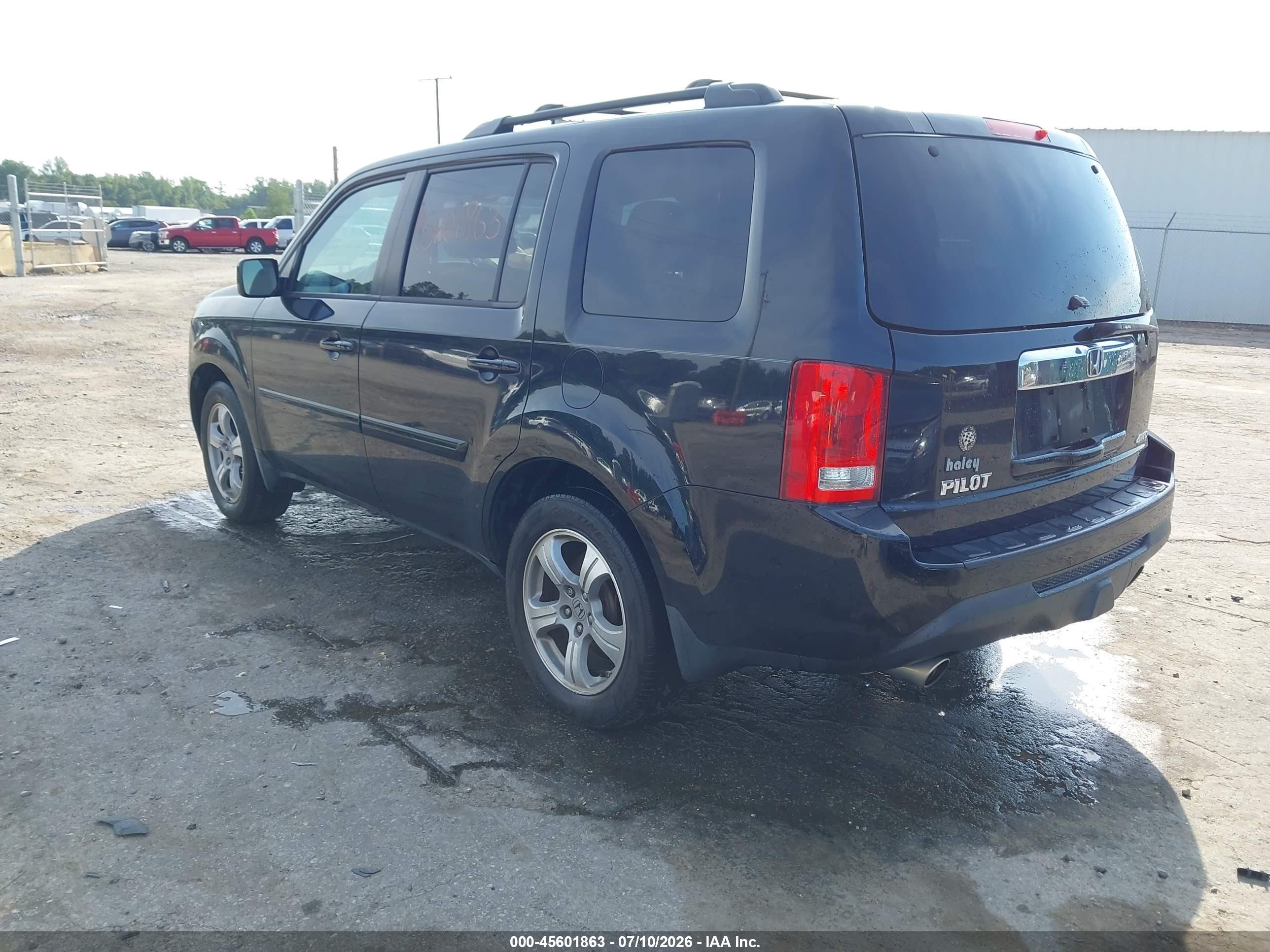 2015 Honda Pilot Ex Black vin: 5FNYF4H46FB005293
