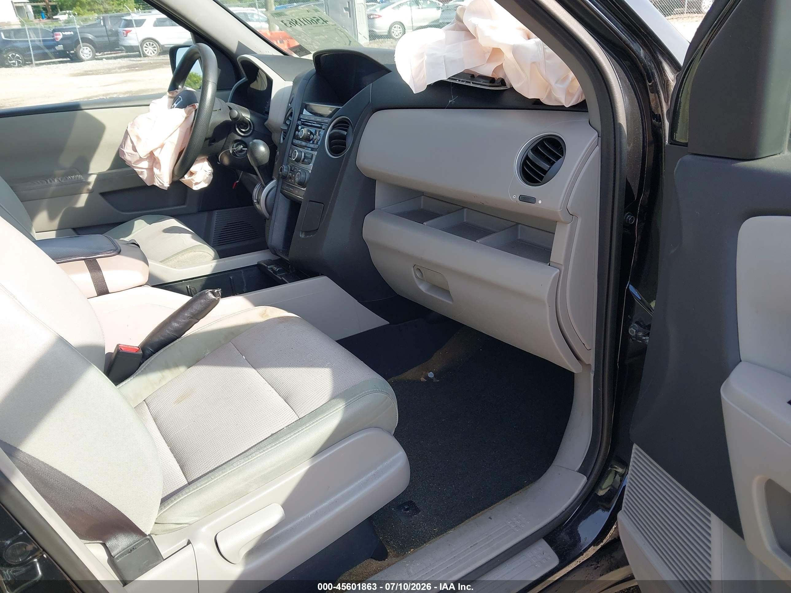 2015 Honda Pilot Ex Black vin: 5FNYF4H46FB005293