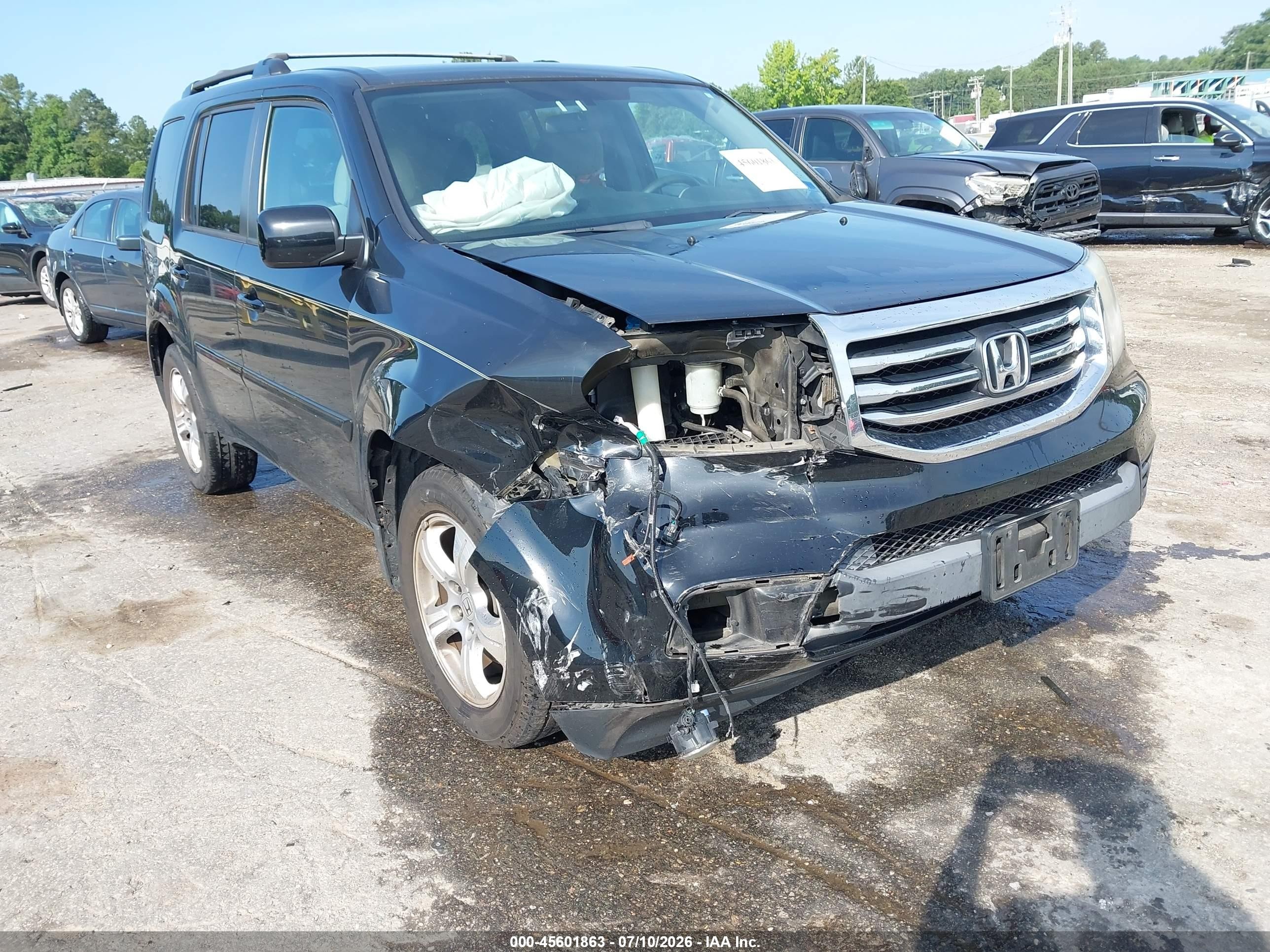 2015 Honda Pilot Ex Black vin: 5FNYF4H46FB005293