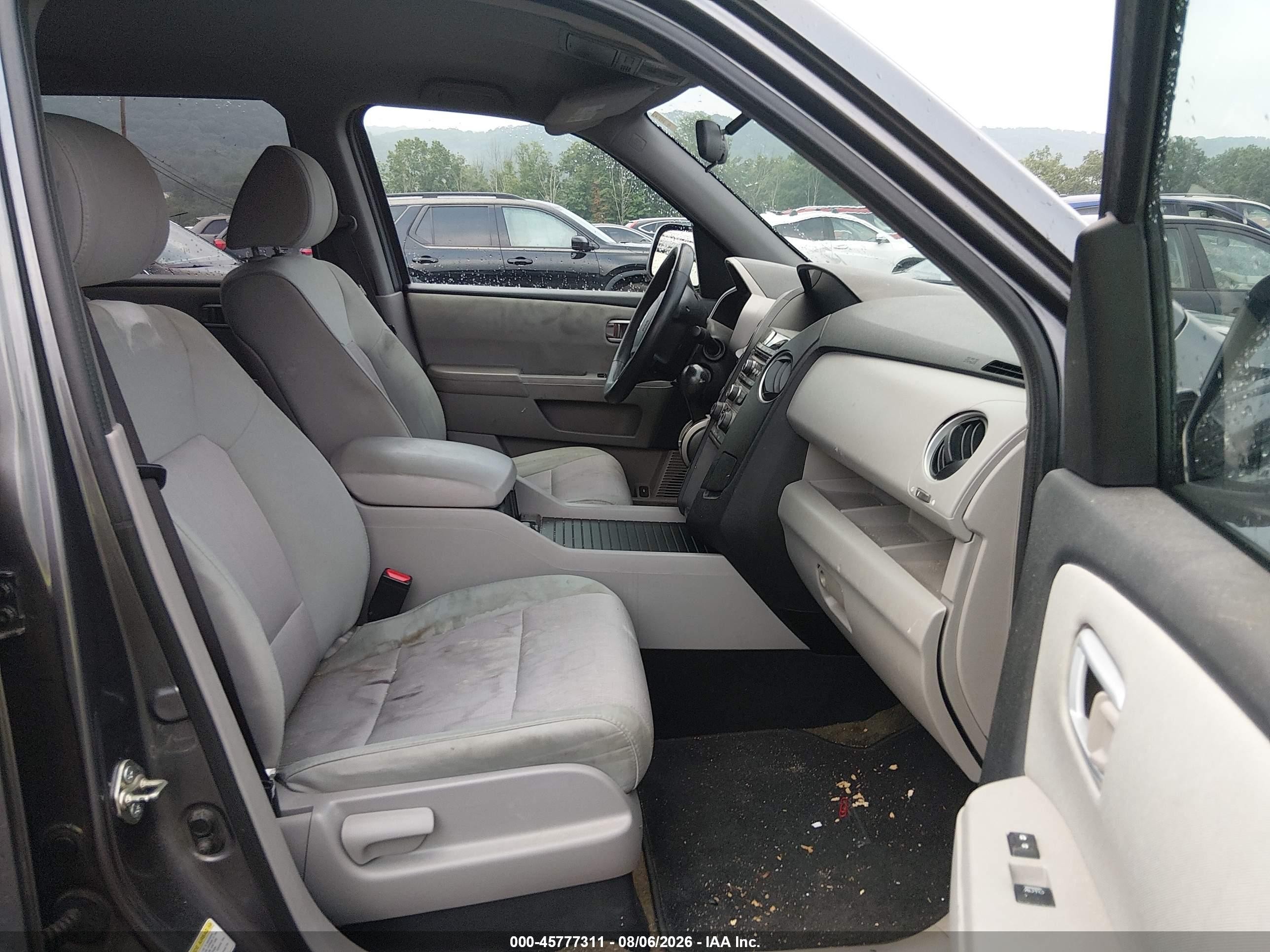 2015 Honda Pilot Ex Gray vin: 5FNYF4H46FB063985