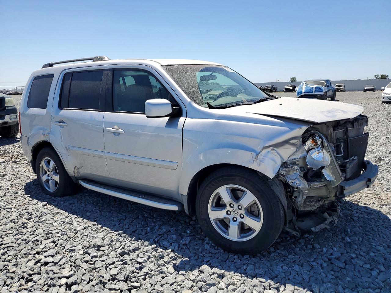 2010 Honda Pilot Ex Серебряный vin: 5FNYF4H47AB017123