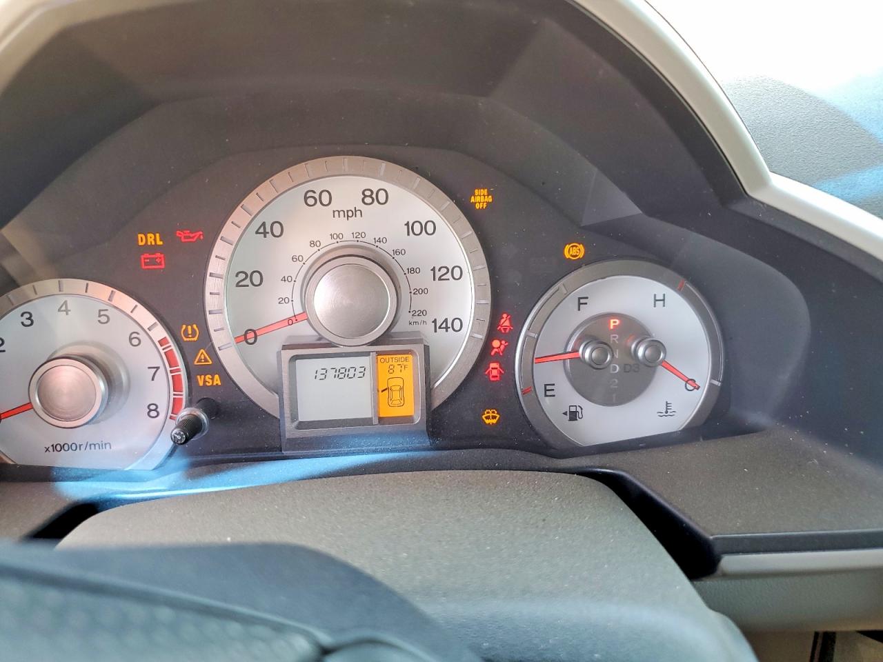 2010 Honda Pilot Ex Серебряный vin: 5FNYF4H47AB017123
