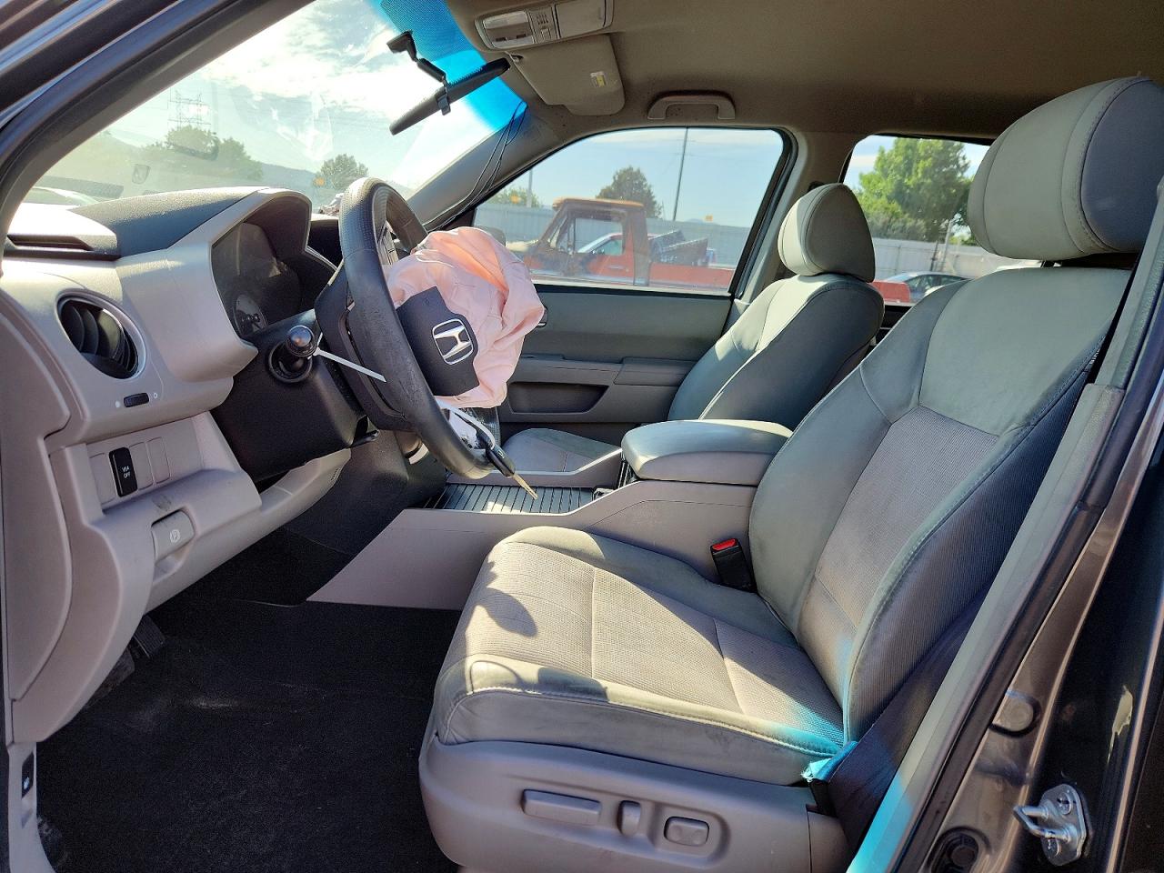 2010 Honda Pilot Ex Gray vin: 5FNYF4H47AB031538