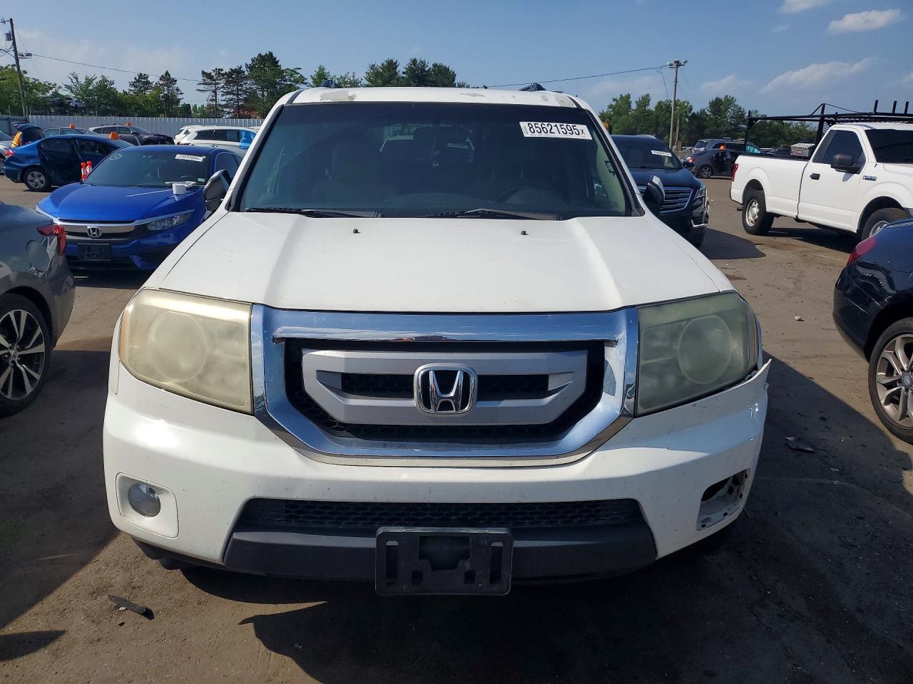 2011 Honda Pilot Ex White vin: 5FNYF4H47BB064900