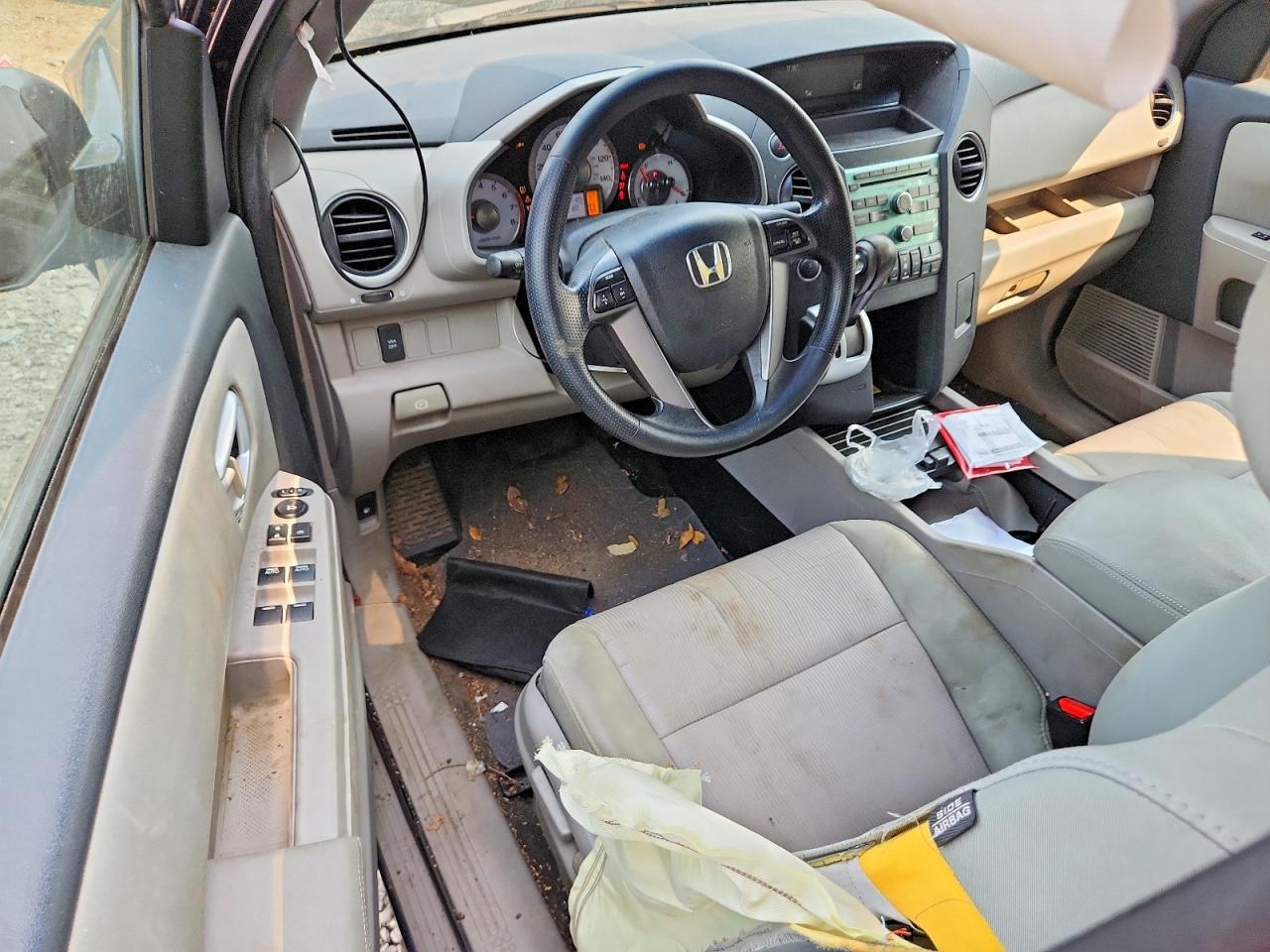 2011 Honda Pilot Ex Blue vin: 5FNYF4H47BB083642