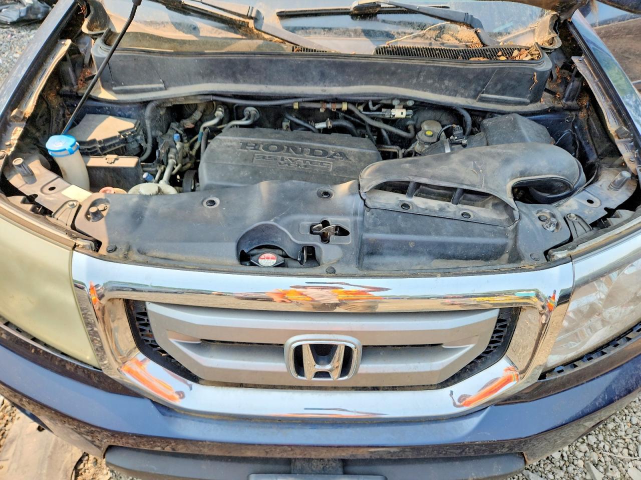 2011 Honda Pilot Ex Blue vin: 5FNYF4H47BB083642