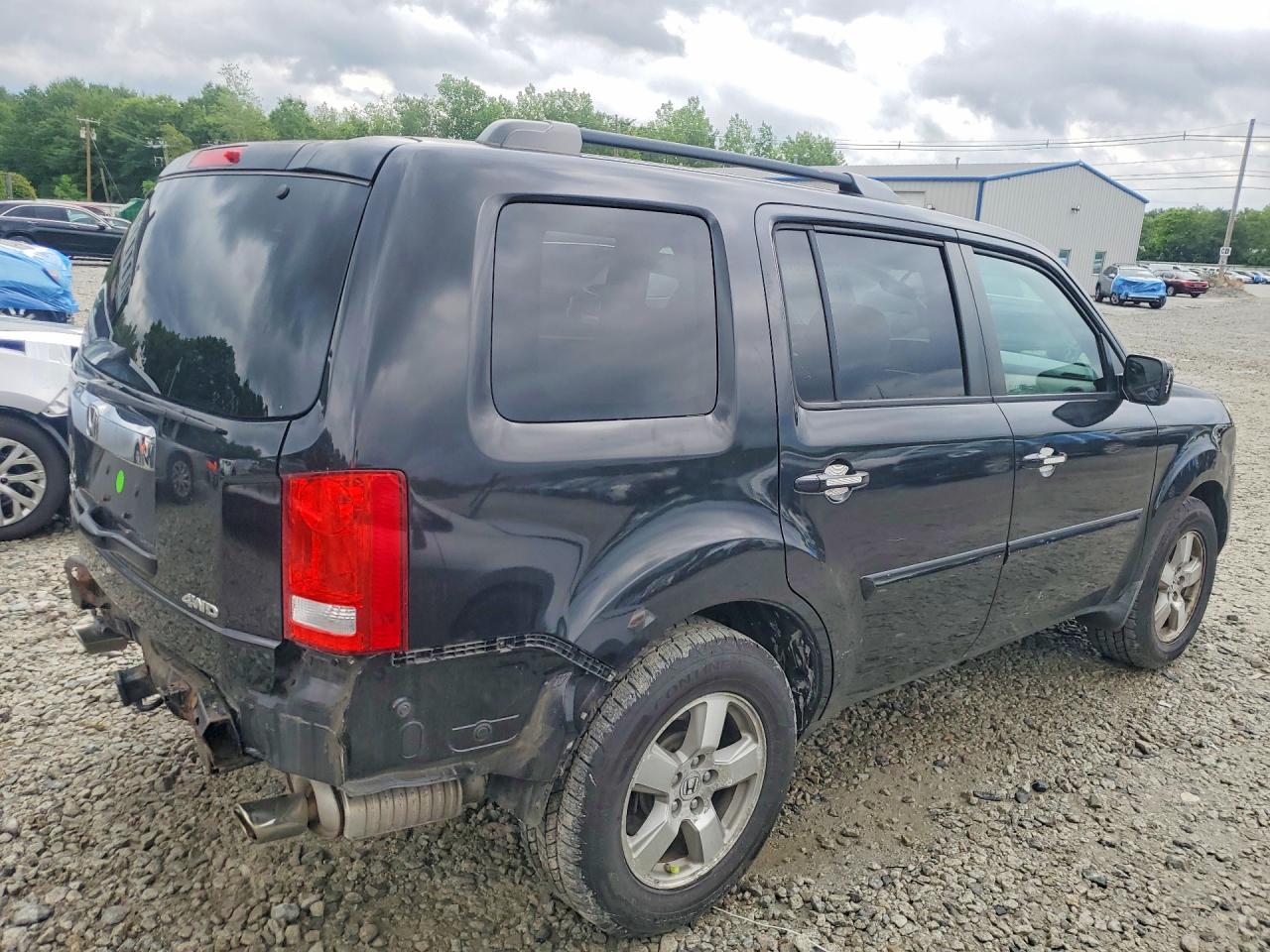 2011 Honda Pilot Ex Black vin: 5FNYF4H47BB087092
