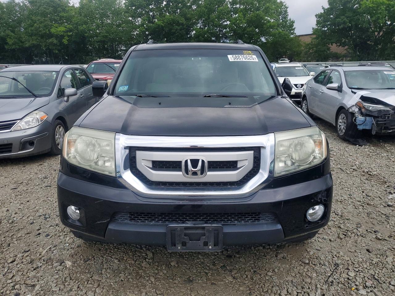 2011 Honda Pilot Ex Black vin: 5FNYF4H47BB087092