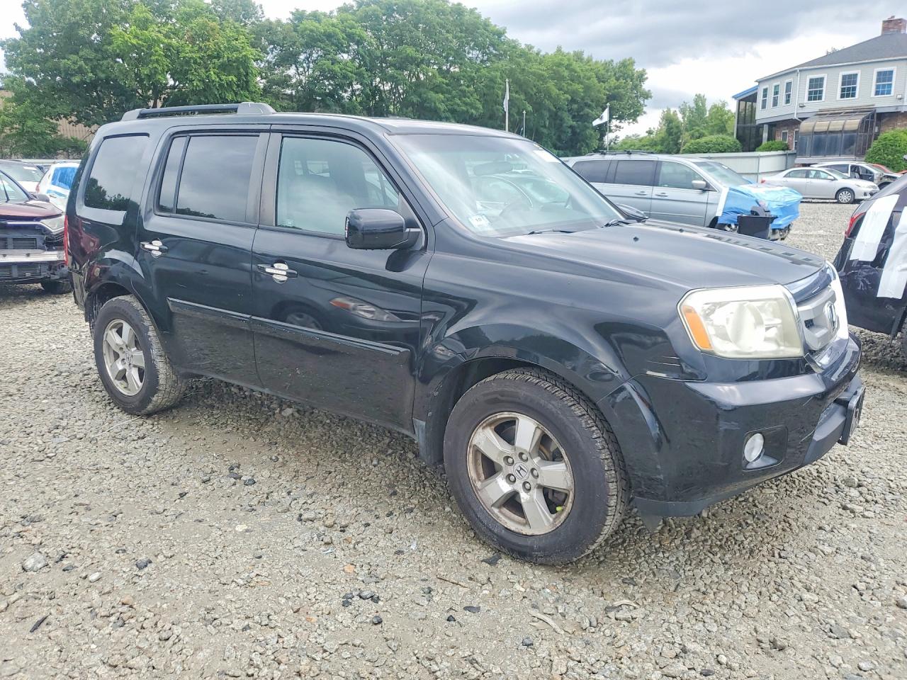 2011 Honda Pilot Ex Black vin: 5FNYF4H47BB087092