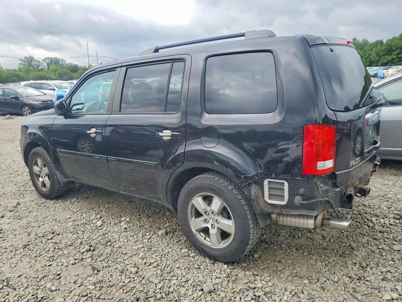 2011 Honda Pilot Ex Black vin: 5FNYF4H47BB087092