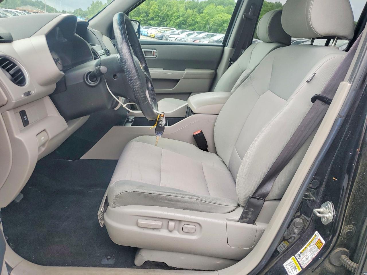 2011 Honda Pilot Ex Black vin: 5FNYF4H47BB087092