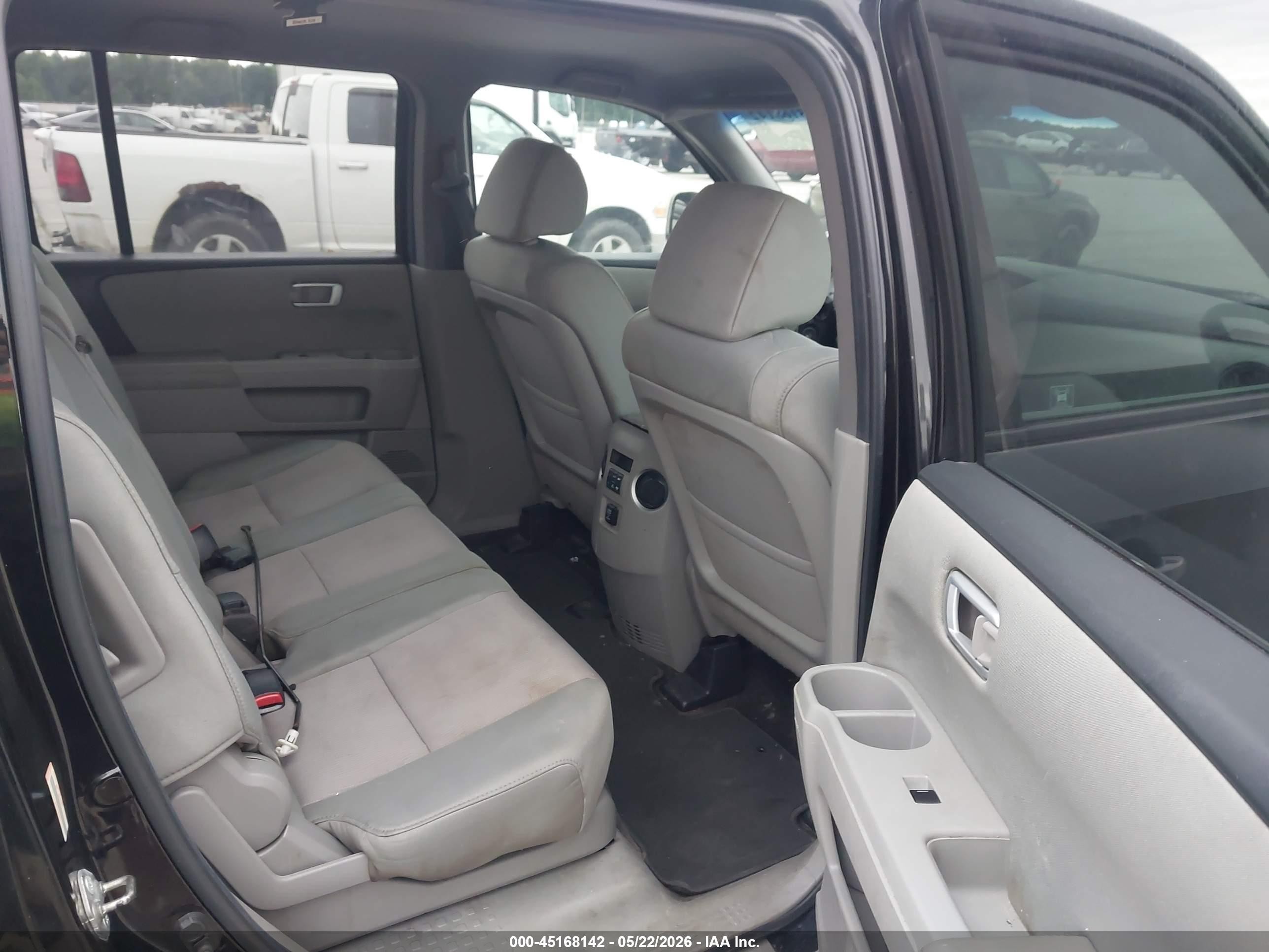 2012 Honda Pilot Ex Черный vin: 5FNYF4H47CB009591