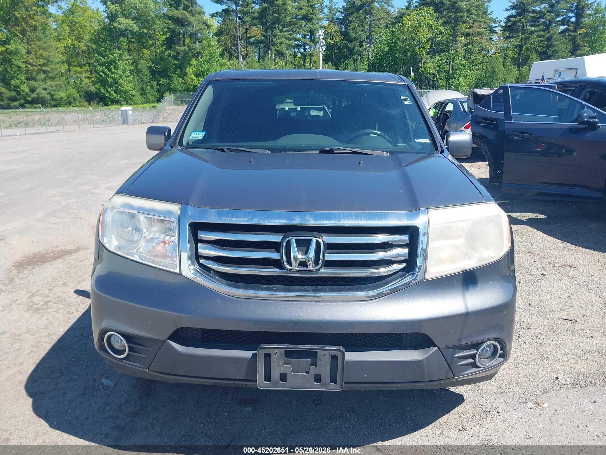 2013 Honda Pilot Ex Серебряный vin: 5FNYF4H47DB001671