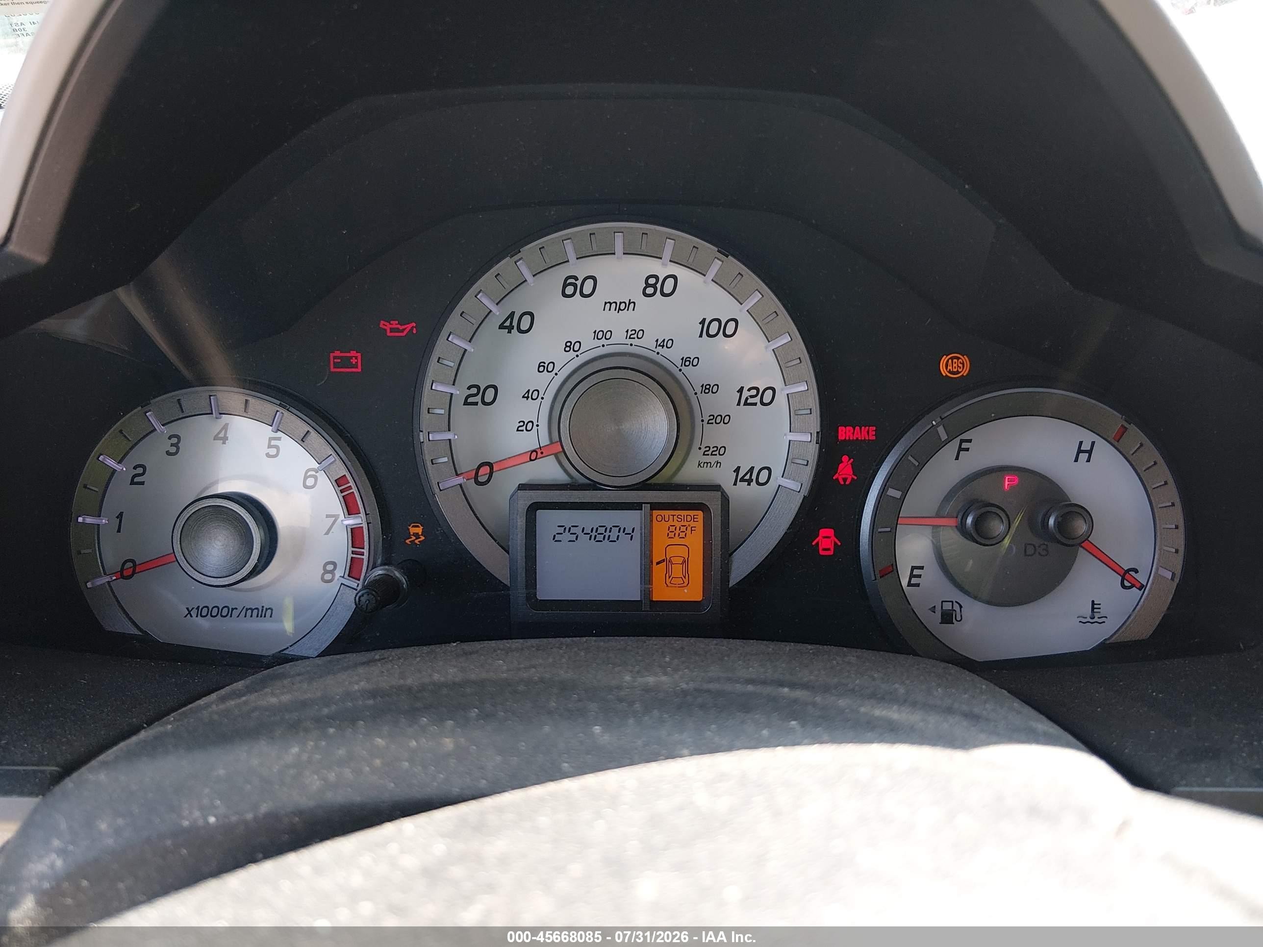 2013 Honda Pilot Ex Gray vin: 5FNYF4H47DB015232