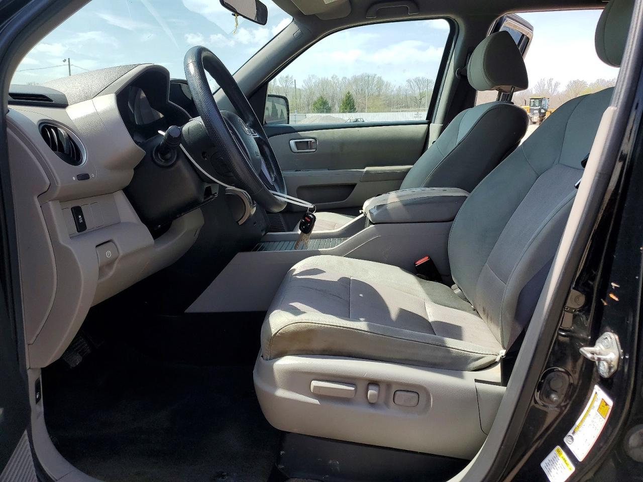 2013 Honda Pilot Ex Black vin: 5FNYF4H47DB049803